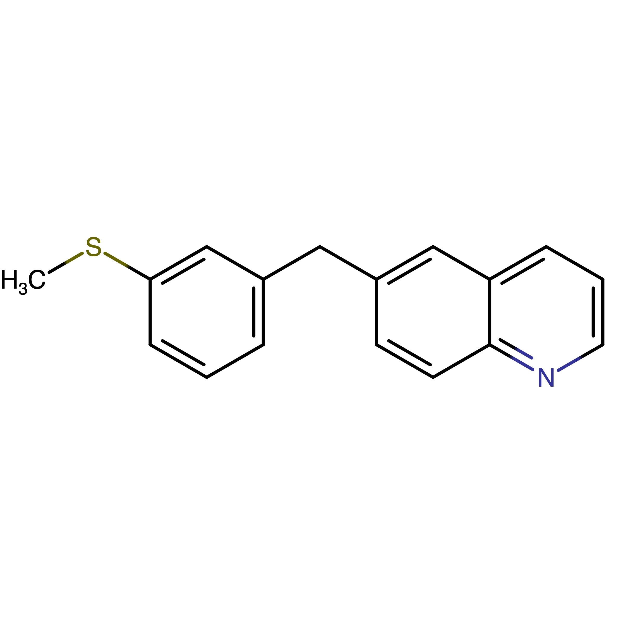 CAS RN 2348236-13-3 | 6-(3-(Methylthio)benzyl)quinoline