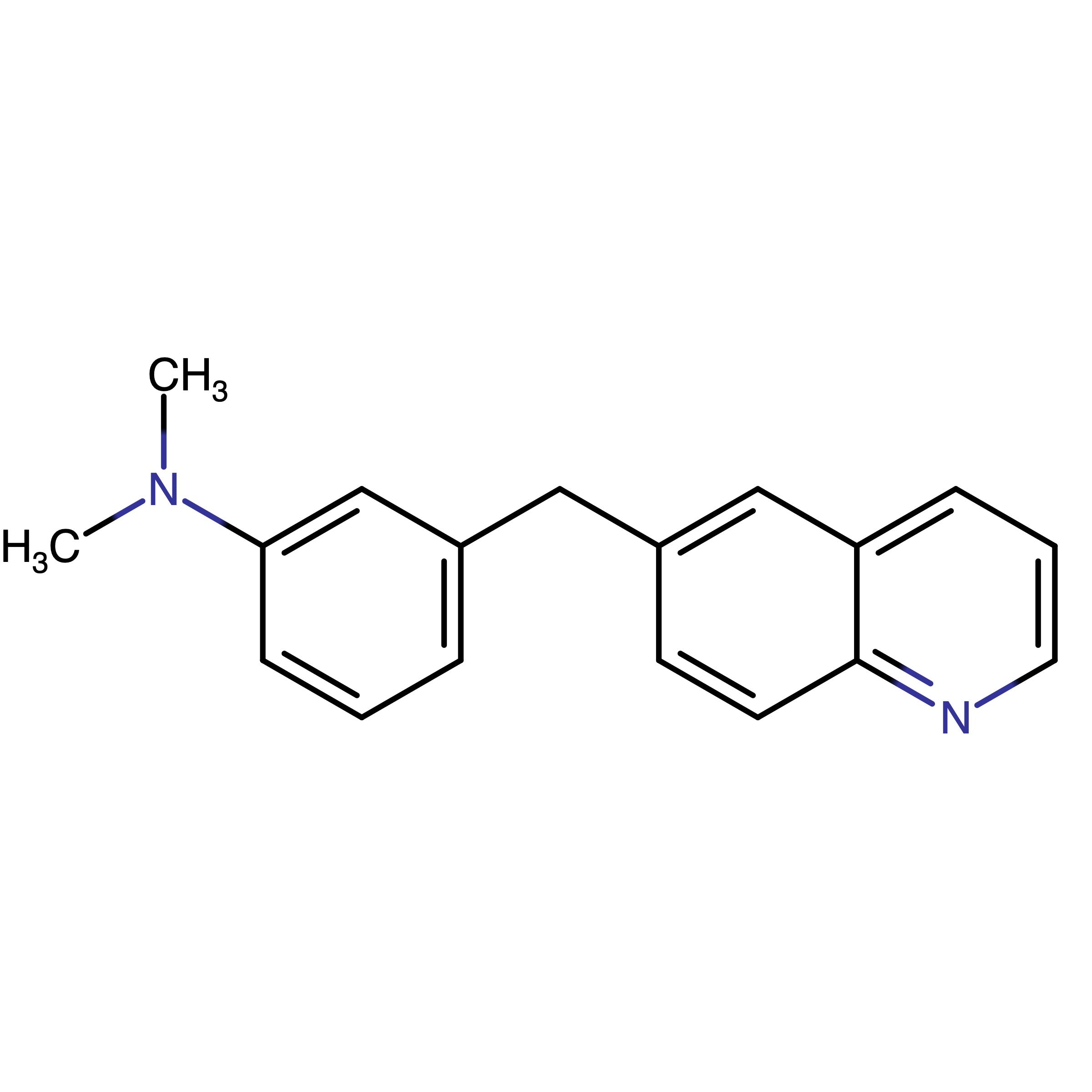 CAS RN 2348236-15-5 | N,N-Dimethyl-3-(quinolin-6-ylmethyl)aniline
