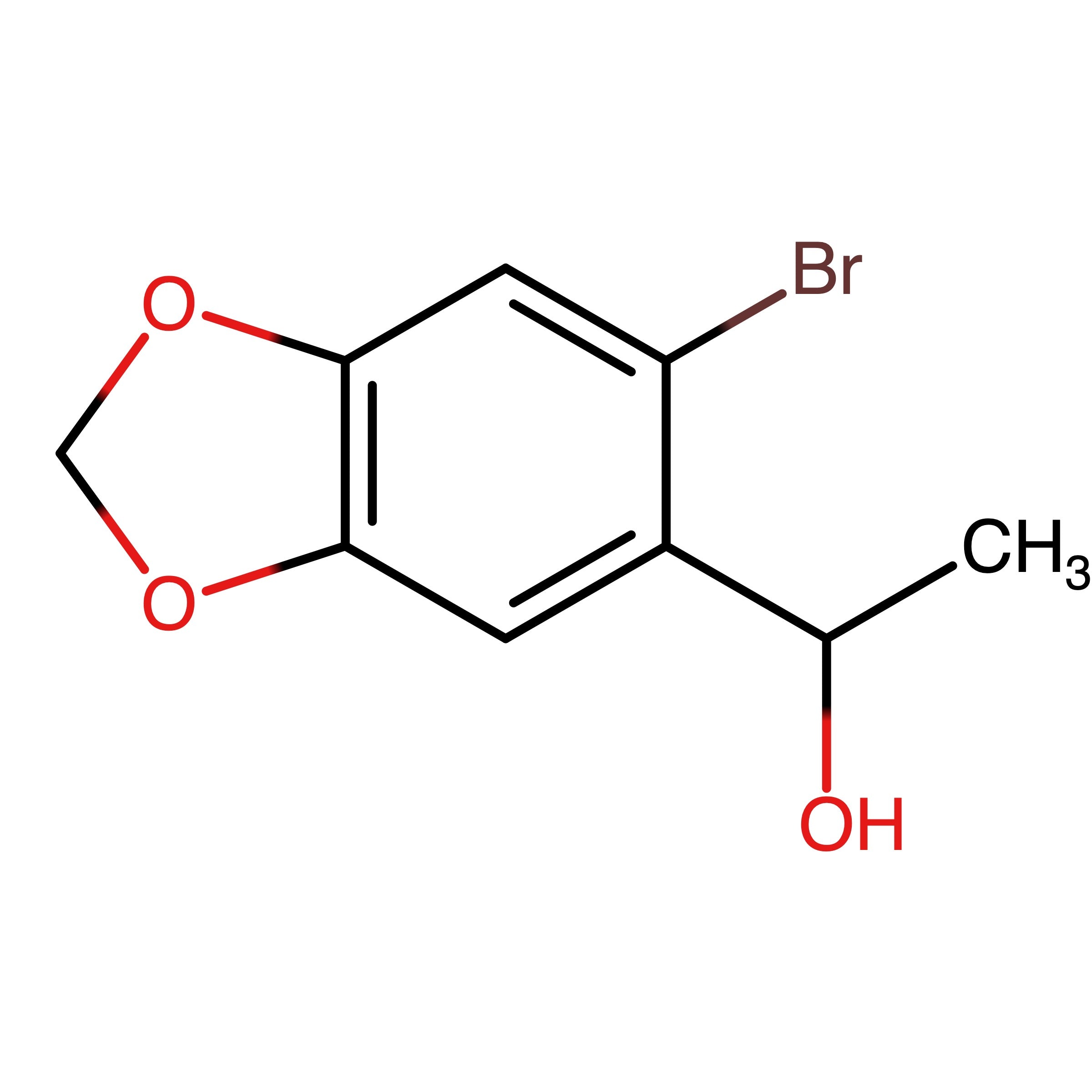 CAS RN 71095-27-7 | 1-(6-Bromobenzo[d][1,3]dioxol-5-yl)ethan-1-ol