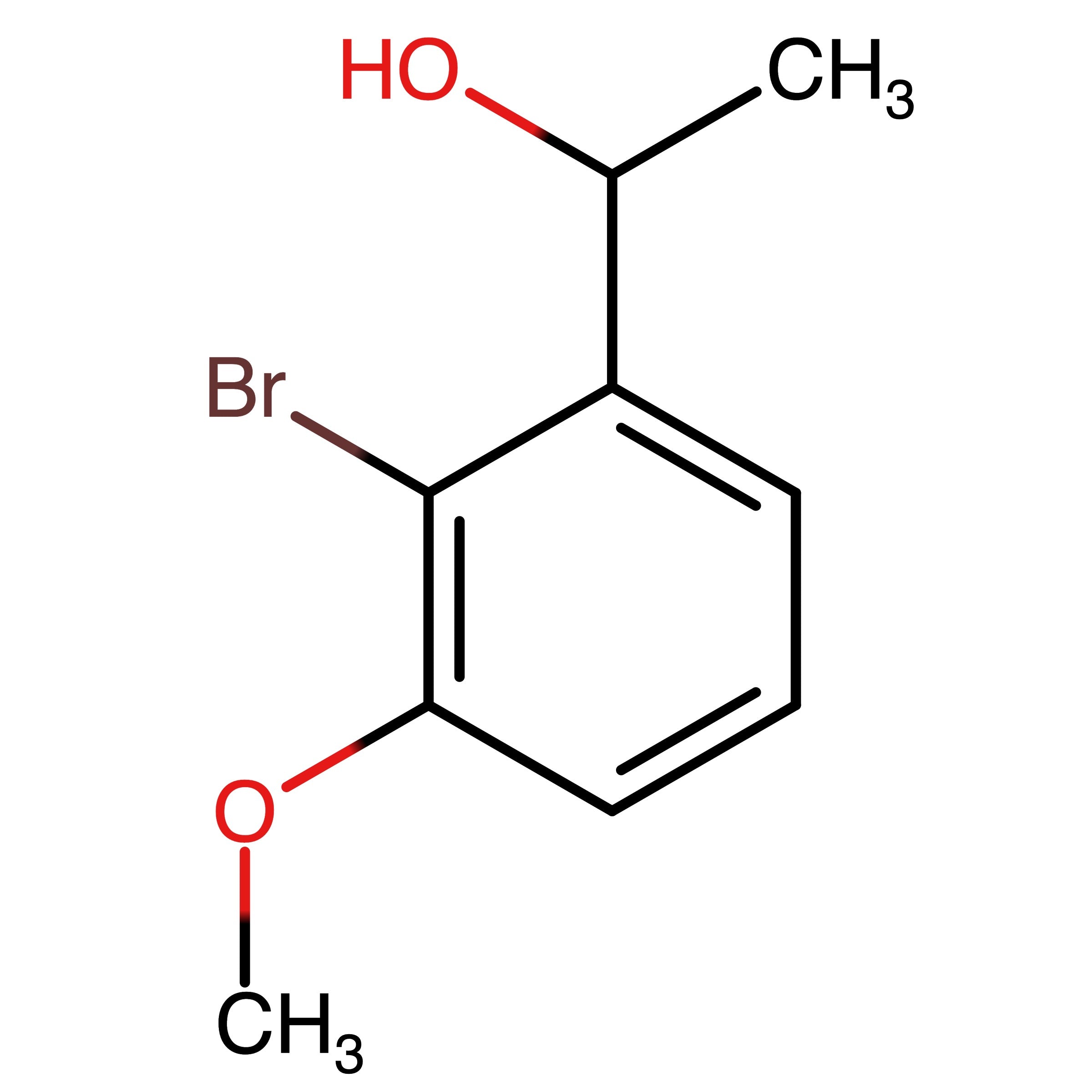 CAS RN 1027599-56-9 | 1-(2-Bromo-3-methoxyphenyl)ethan-1-ol