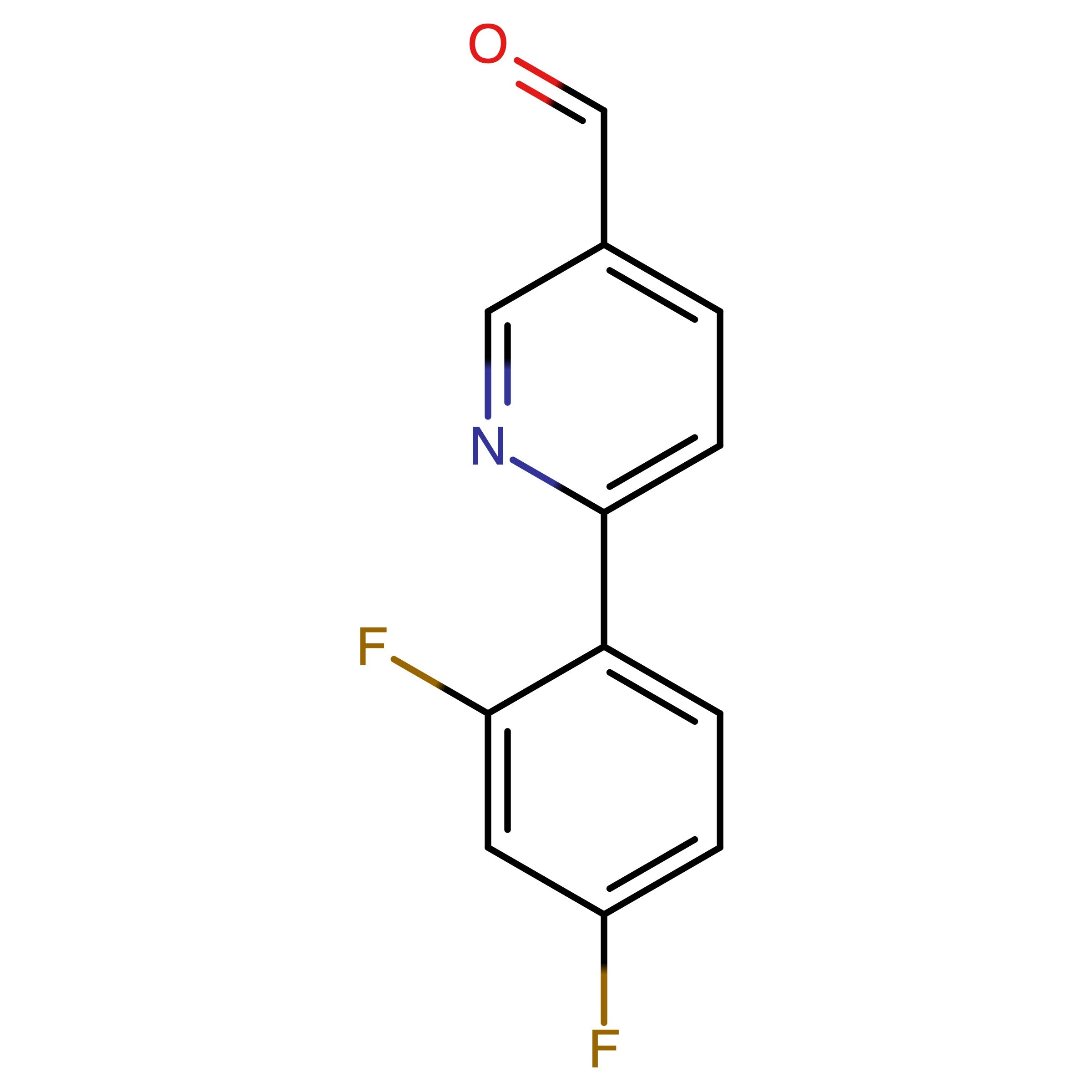 CAS 898796-15-1 | 6-(2,4-Difluorophenyl)-3-pyridinecarbaldehyde | MFCD04115483