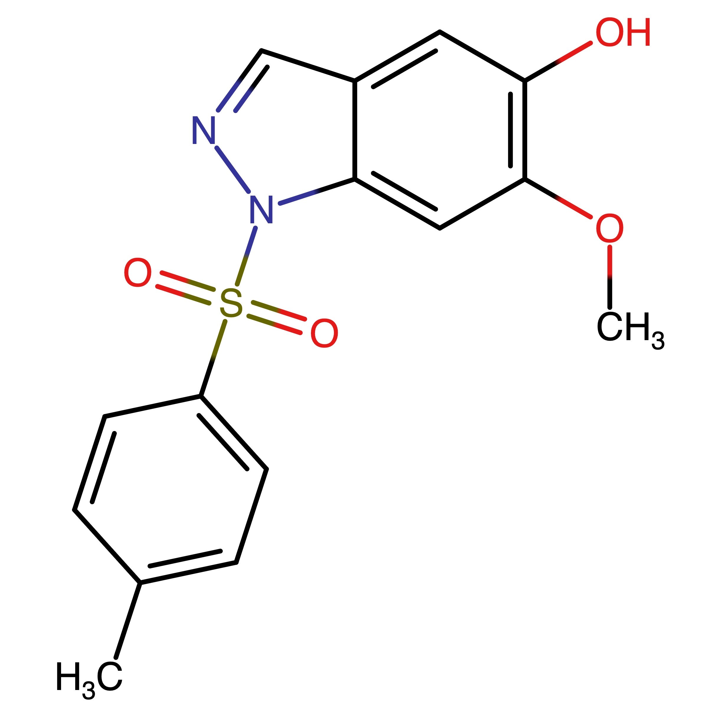 CAS RN 1881240-46-5 | 6-Methoxy-1-tosyl-1H-indazol-5-ol