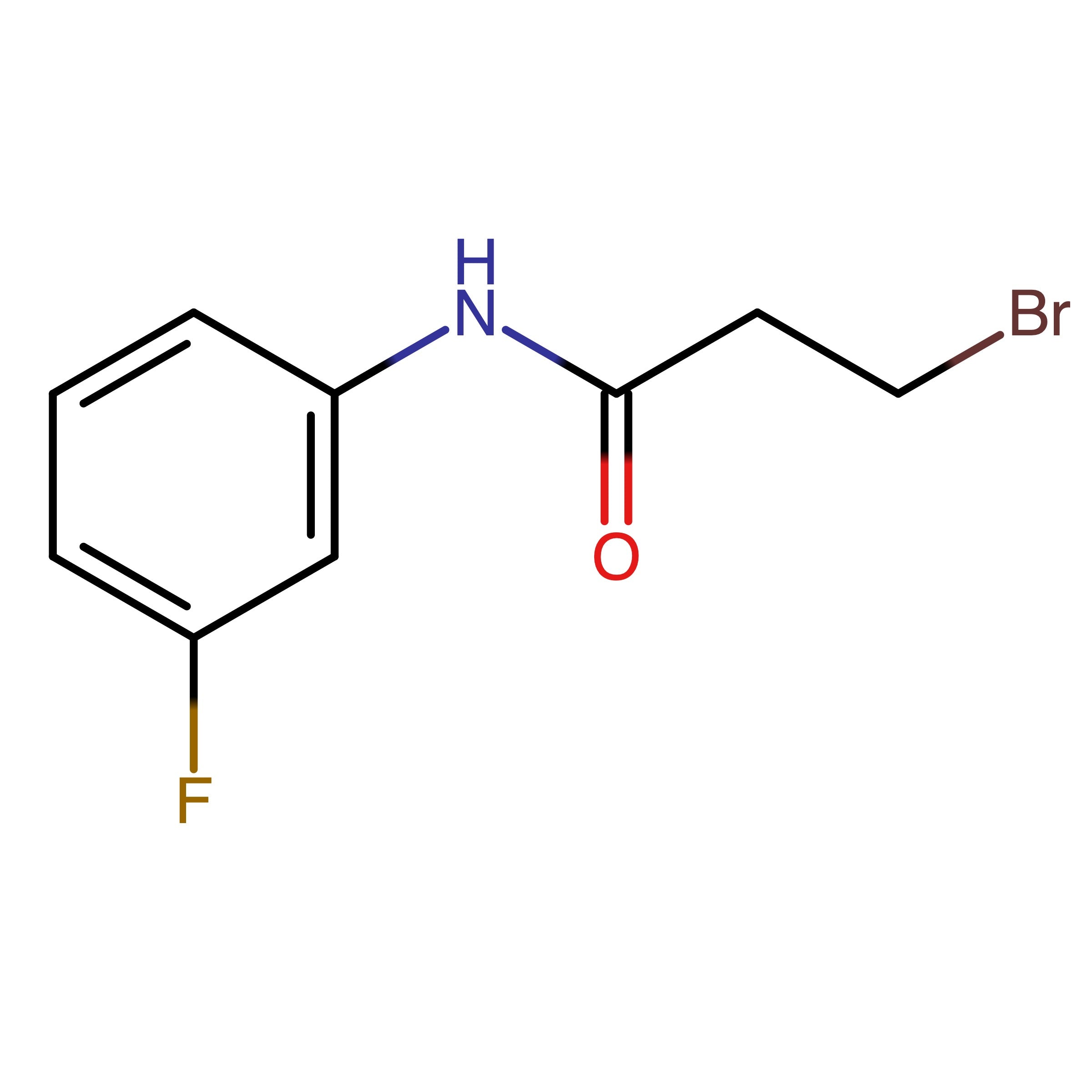 CAS RN 195390-25-1 | 3-Bromo-N-(3-fluorophenyl)propanamide | MFCD00096111
