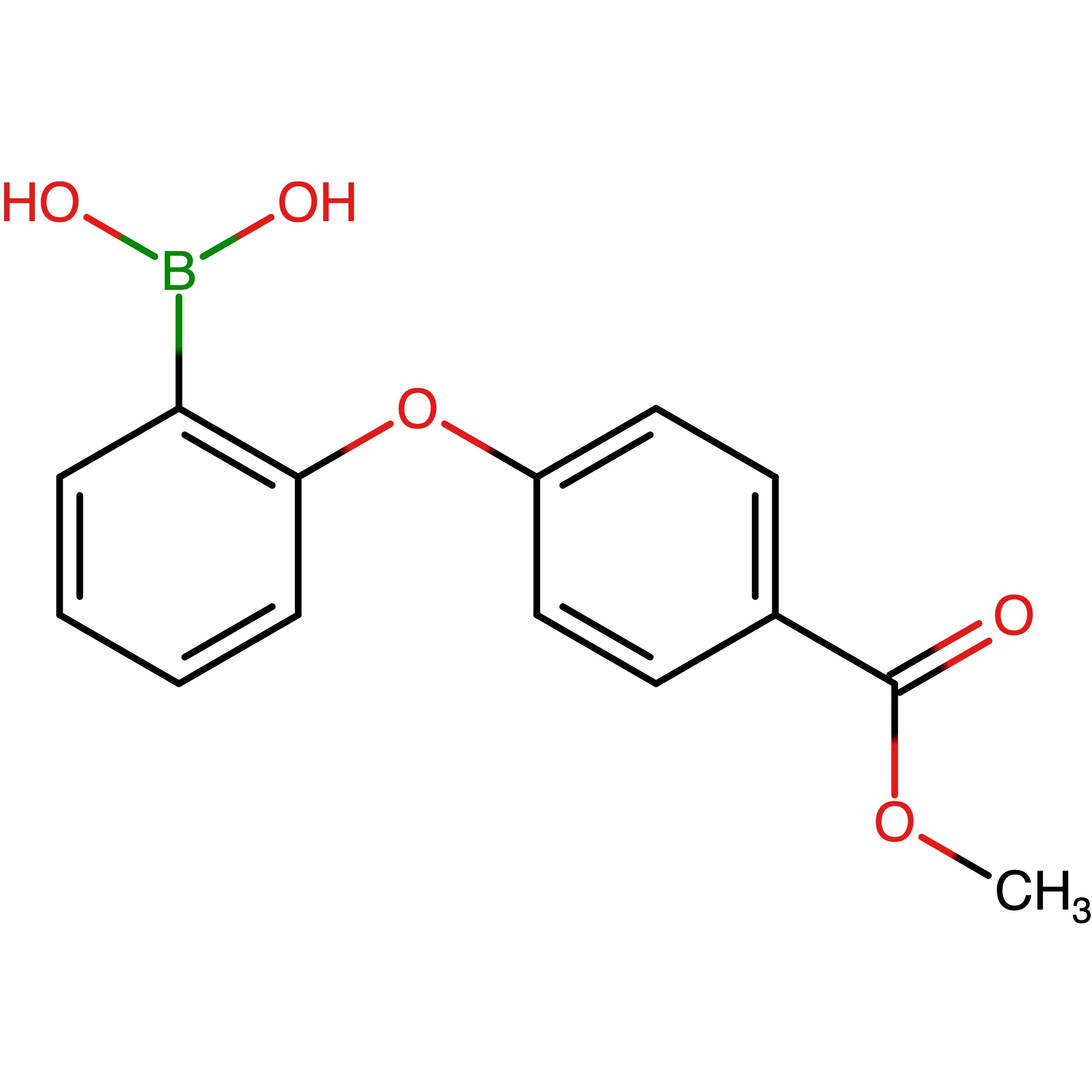 CAS RN 1334402-79-7 | (2-(4-(Methoxycarbonyl)phenoxy)phenyl)boronic acid