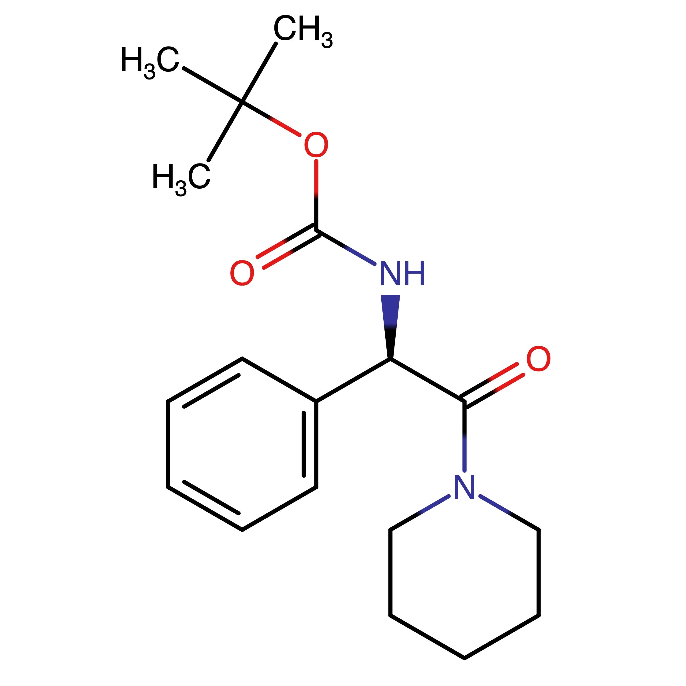 CAS RN 129157-07-9 | tert-Butyl (R)-(2-oxo-1-phenyl-2-(piperidin-1-yl)ethyl)carbamate | MFCD24393240