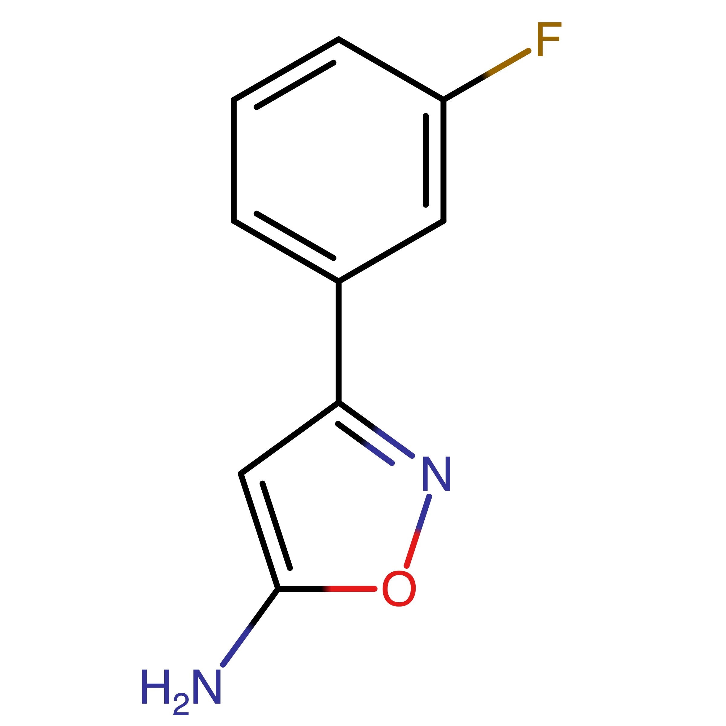 CAS 119162-50-4 | 5-Amino-3-(3-fluorophenyl)isoxazole | MFCD07787075