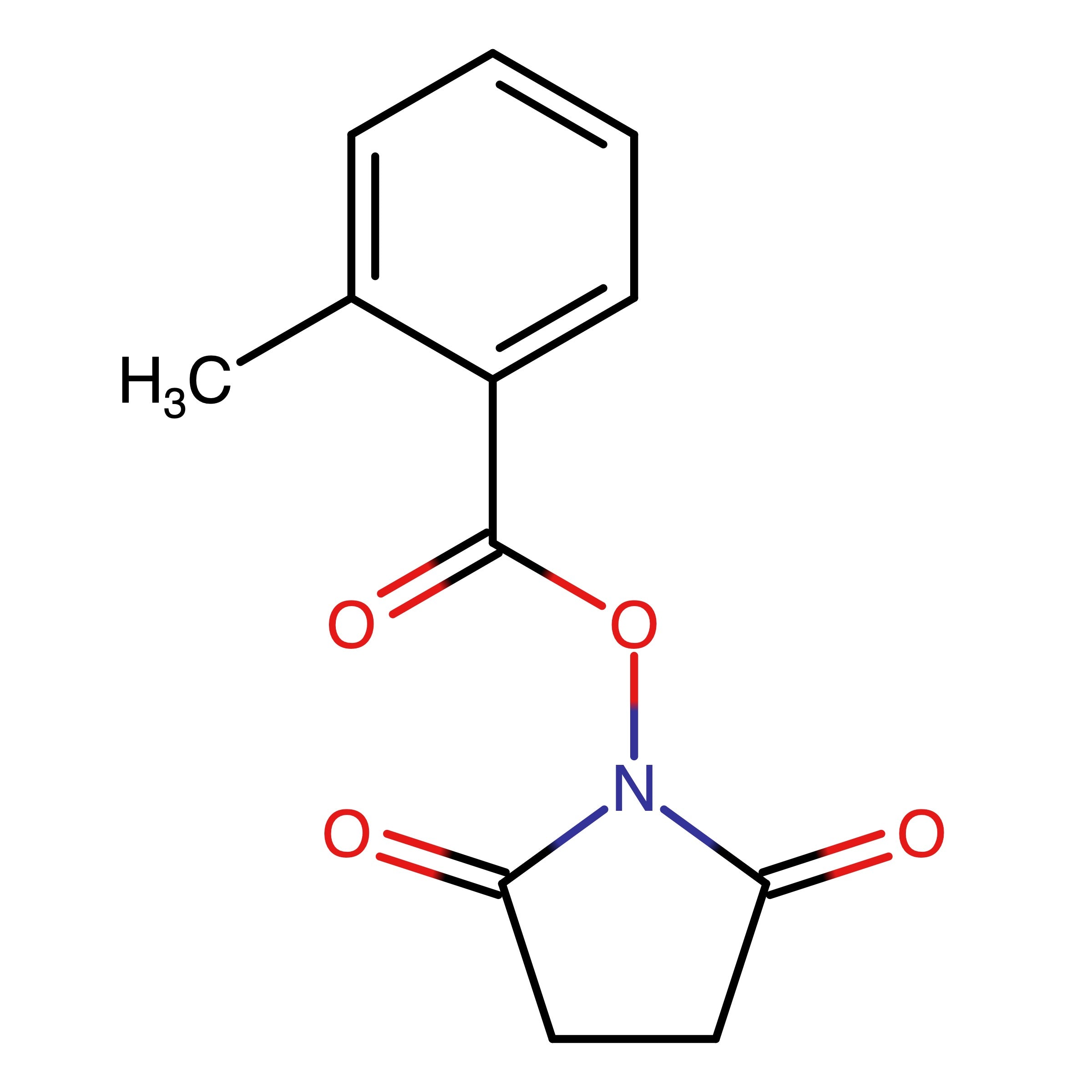 CAS RN 110920-14-4 | 2,5-Dioxopyrrolidin-1-yl 2-methylbenzoate | MFCD20529130