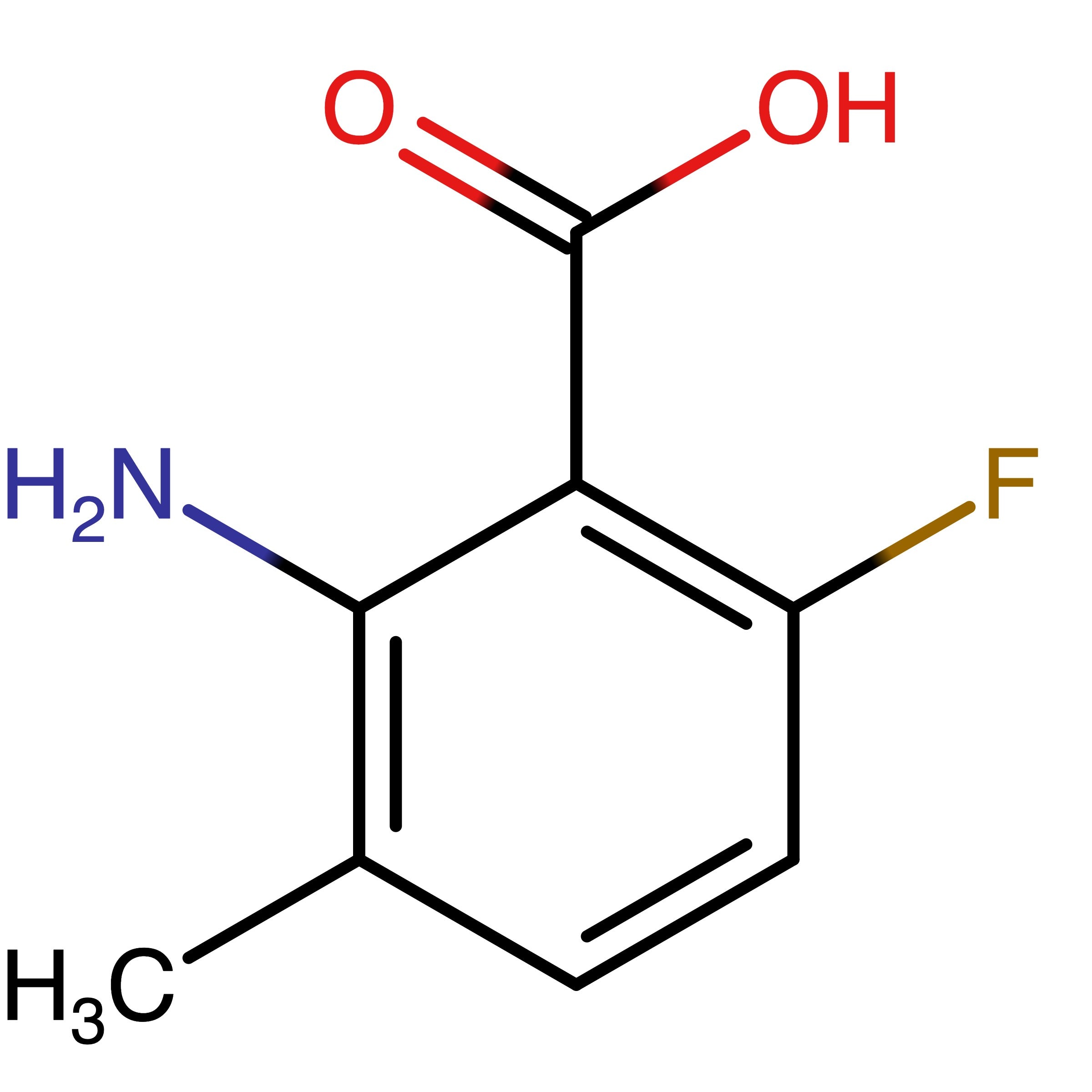 CAS 874804-26-9 | 2-Amino-6-fluoro-3-methylbenzoic acid | MFCD06409108
