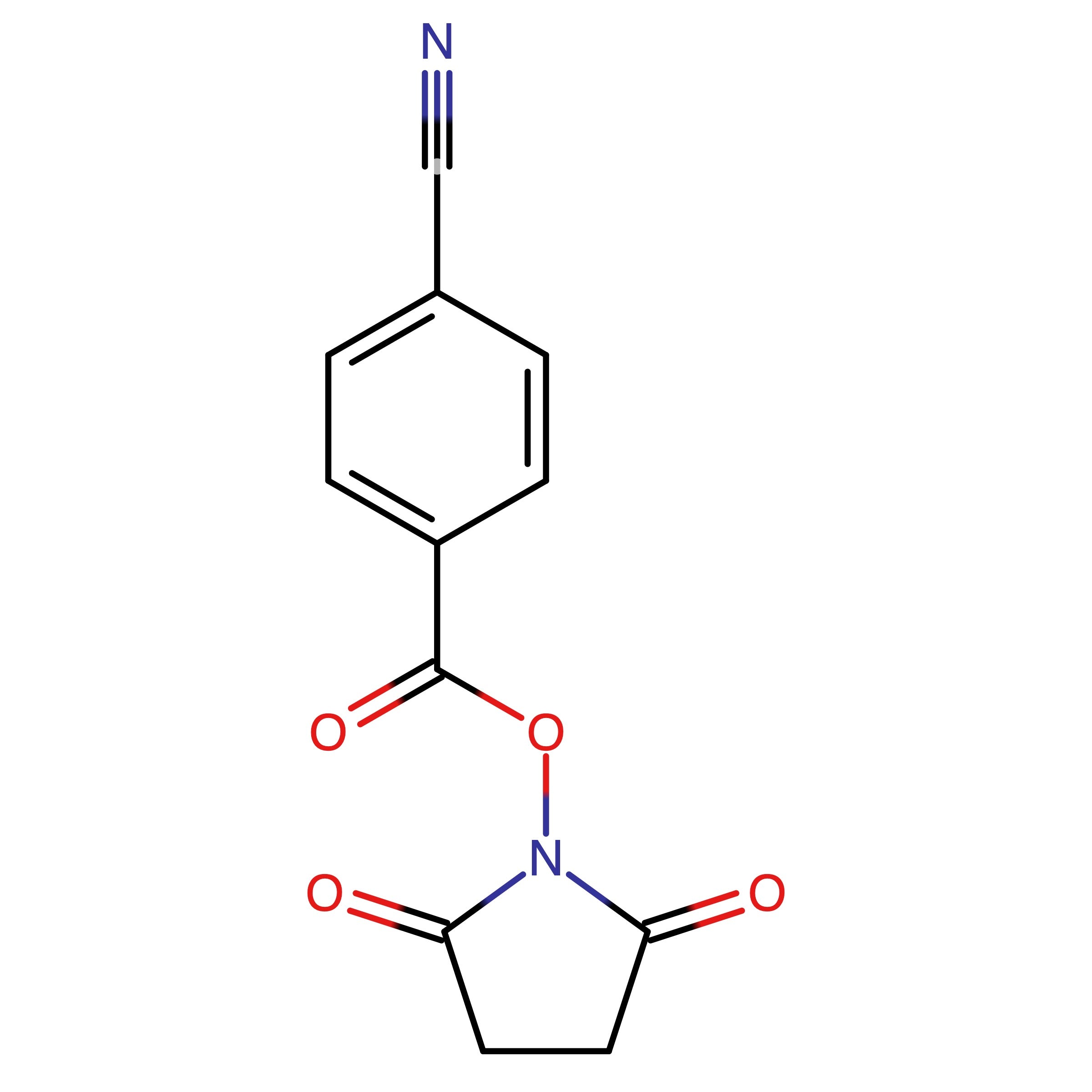 CAS RN 99300-38-6 | 2,5-Dioxopyrrolidin-1-yl 4-cyanobenzoate | MFCD27935299
