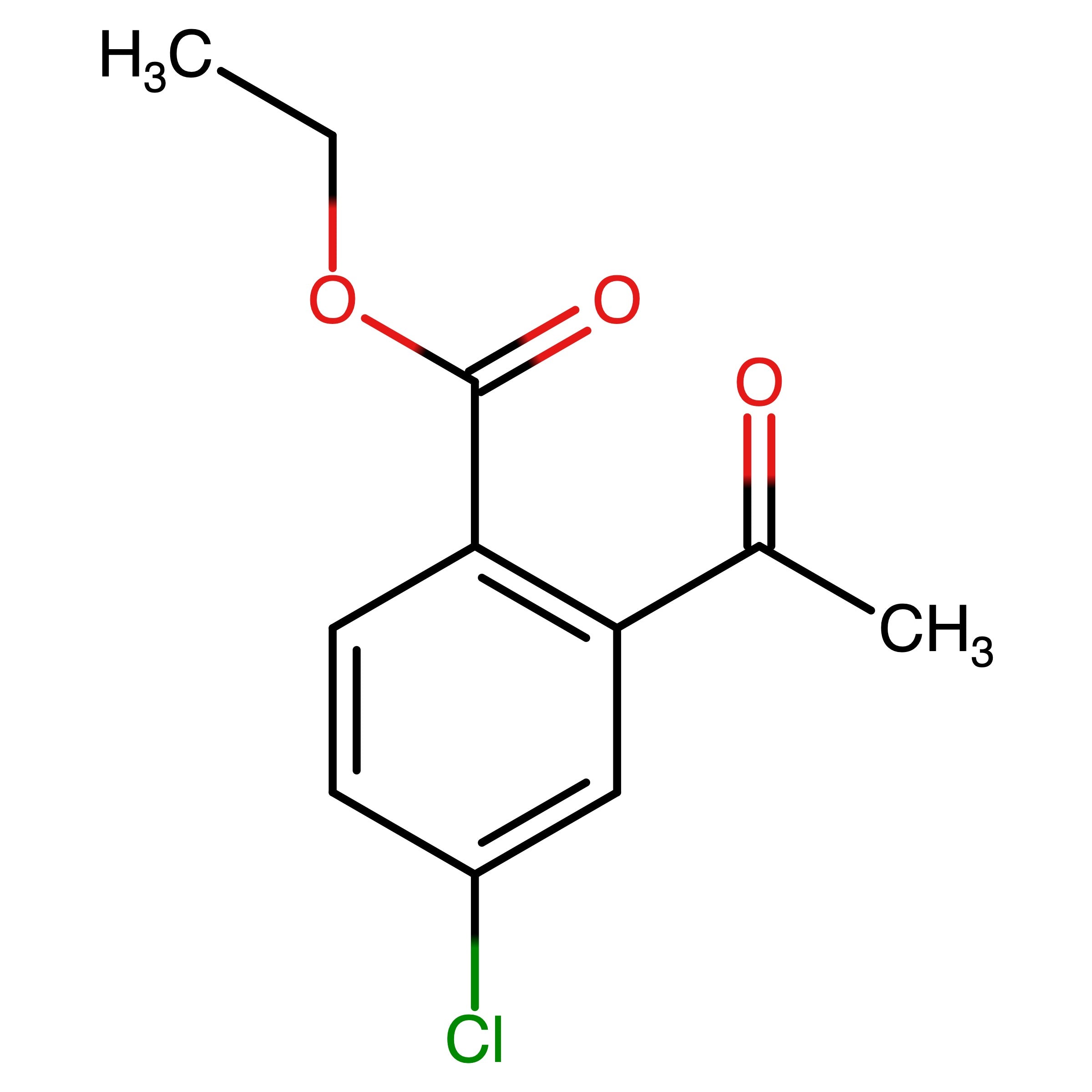 CAS RN 174813-39-9 | Ethyl 2-acetyl-4-chlorobenzoate | MFCD30295020