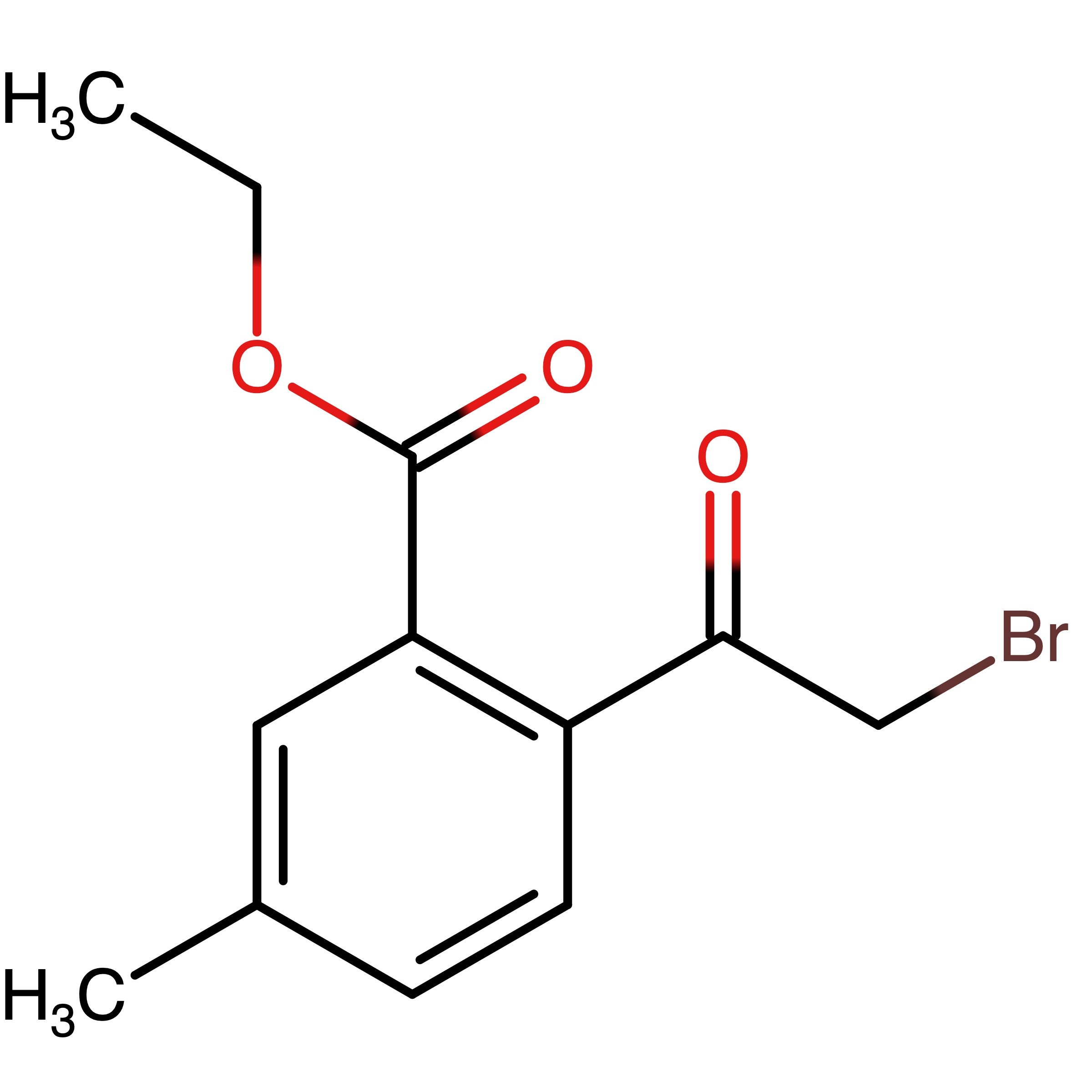CAS RN 2376686-78-9 | Ethyl 2-(2-bromoacetyl)-5-methylbenzoate