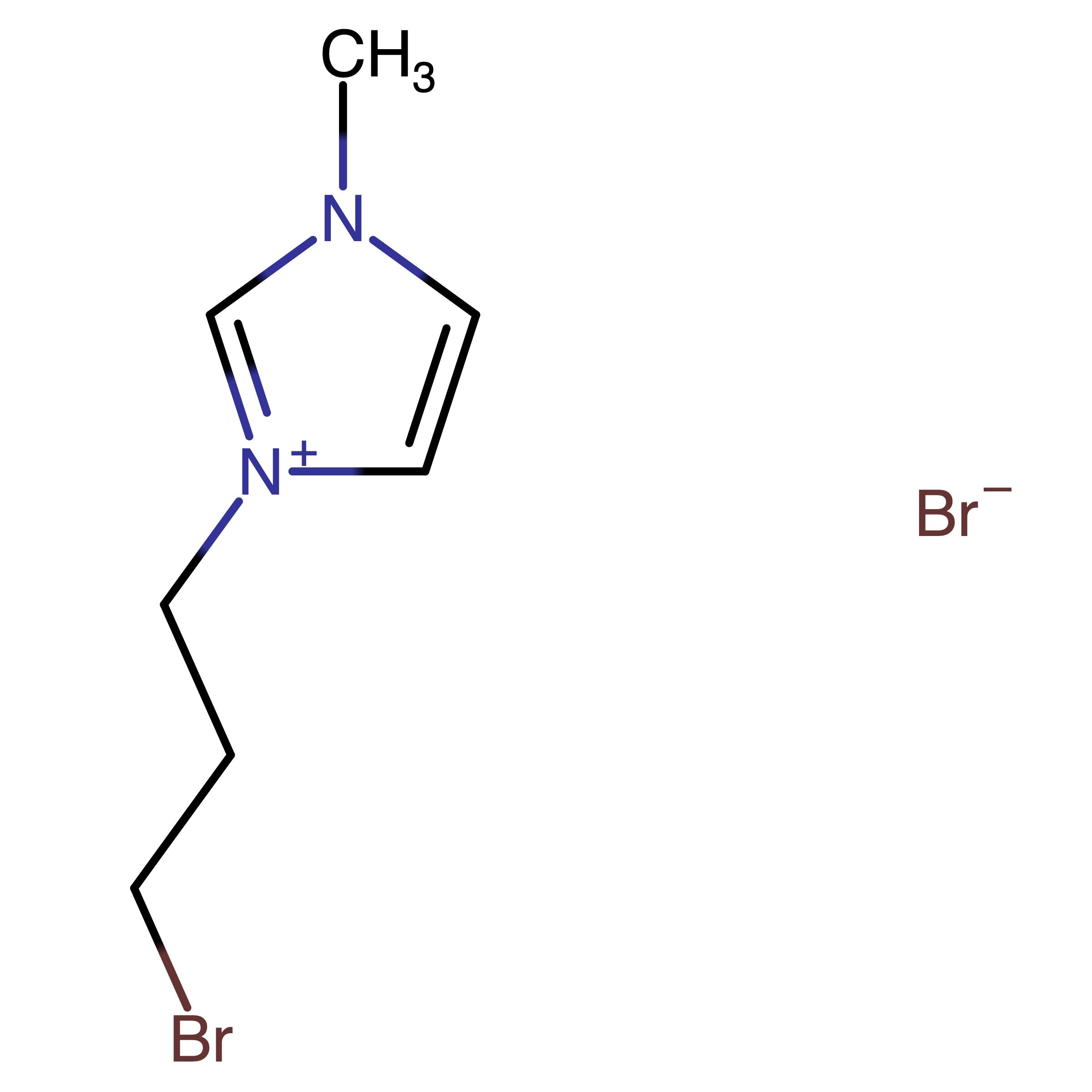 CAS RN 69445-00-7 | 3-(3-Bromopropyl)-1-methyl-1H-imidazol-3-ium bromide