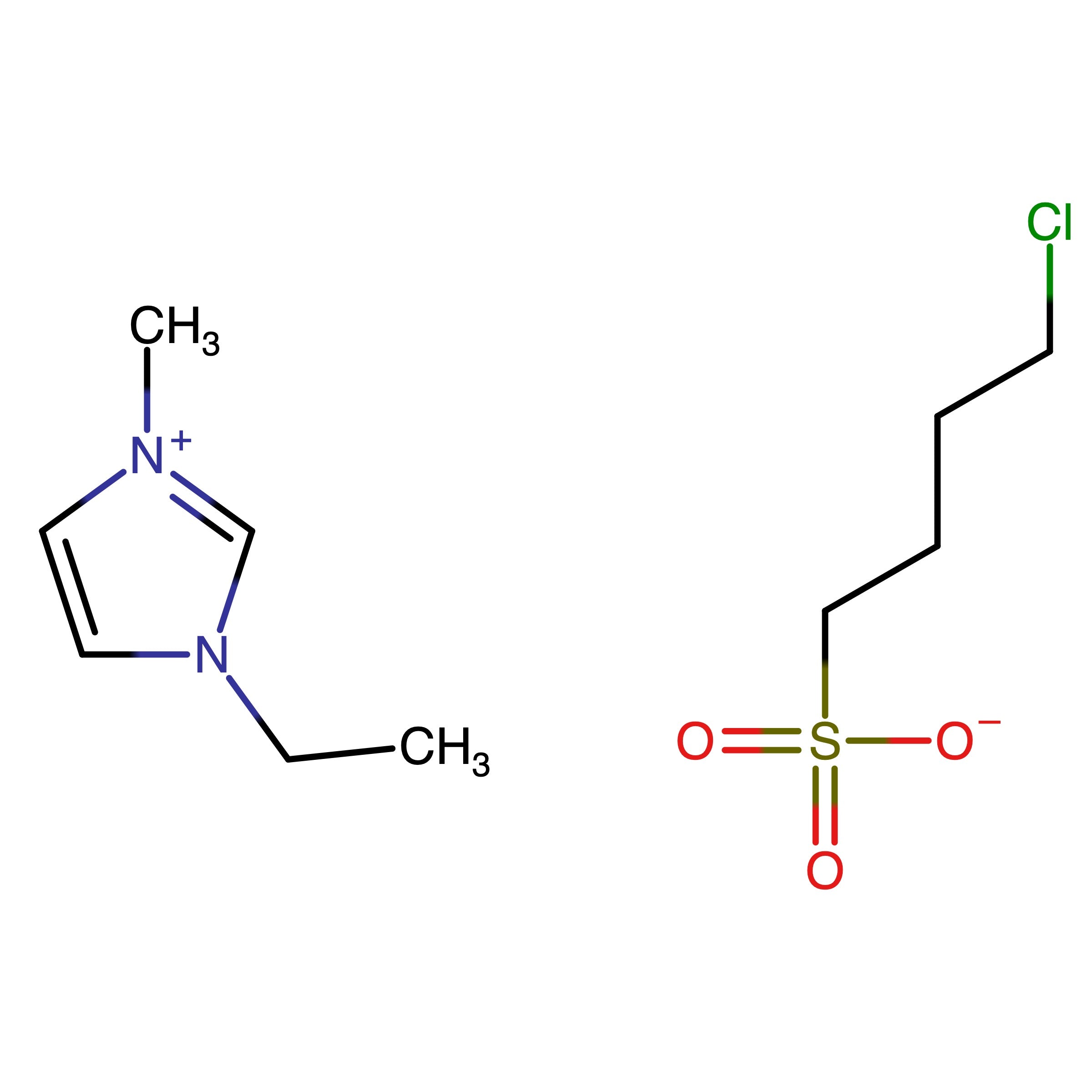 CAS RN 1202271-15-5 | 1-Ethyl-3-methyl-1H-imidazol-3-ium 4-chlorobutane-1-sulfonate