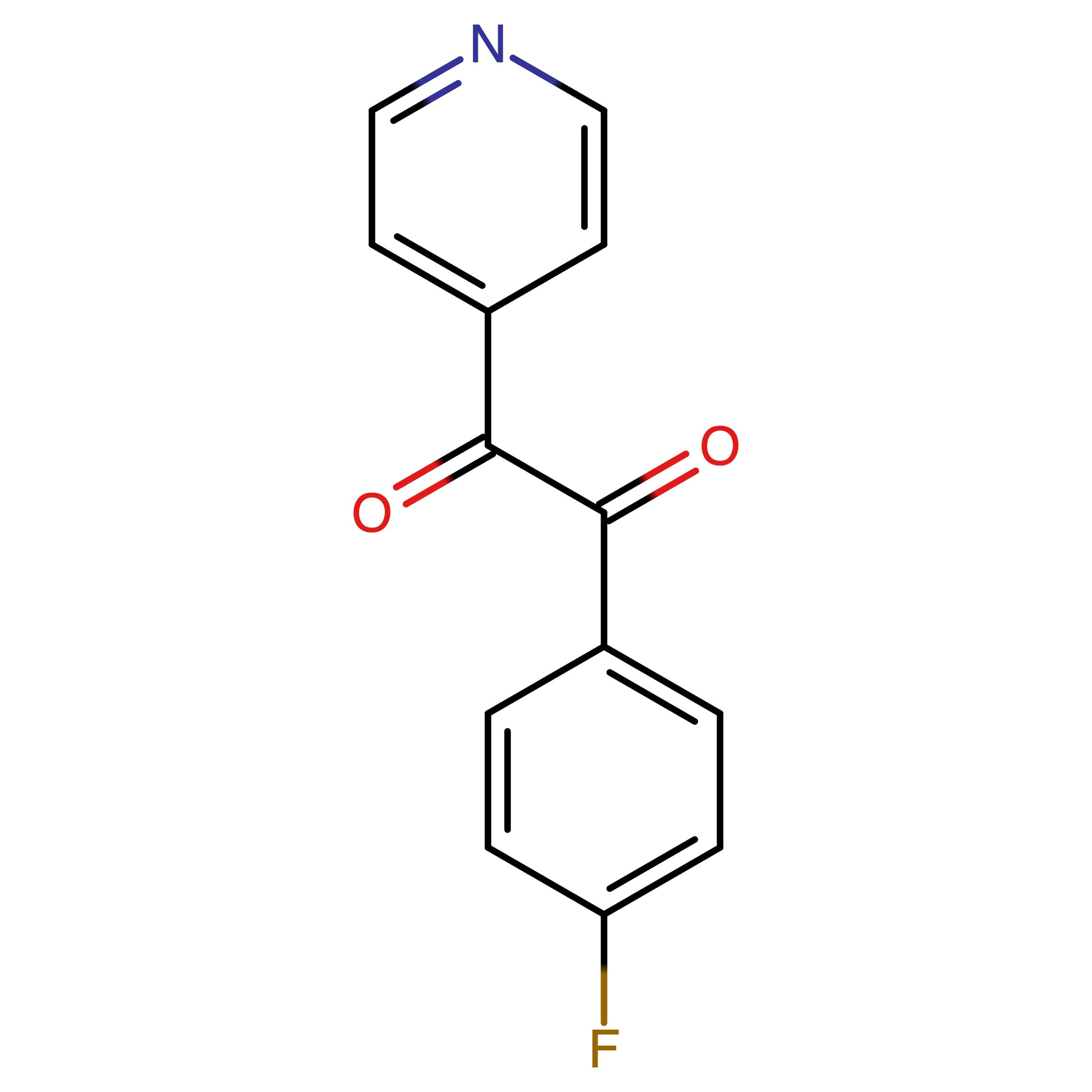 CAS 152121-41-0 | 1-(4-Fluorophenyl)-2-(4-pyridinyl)-1,2-ethanedione | MFCD08275988