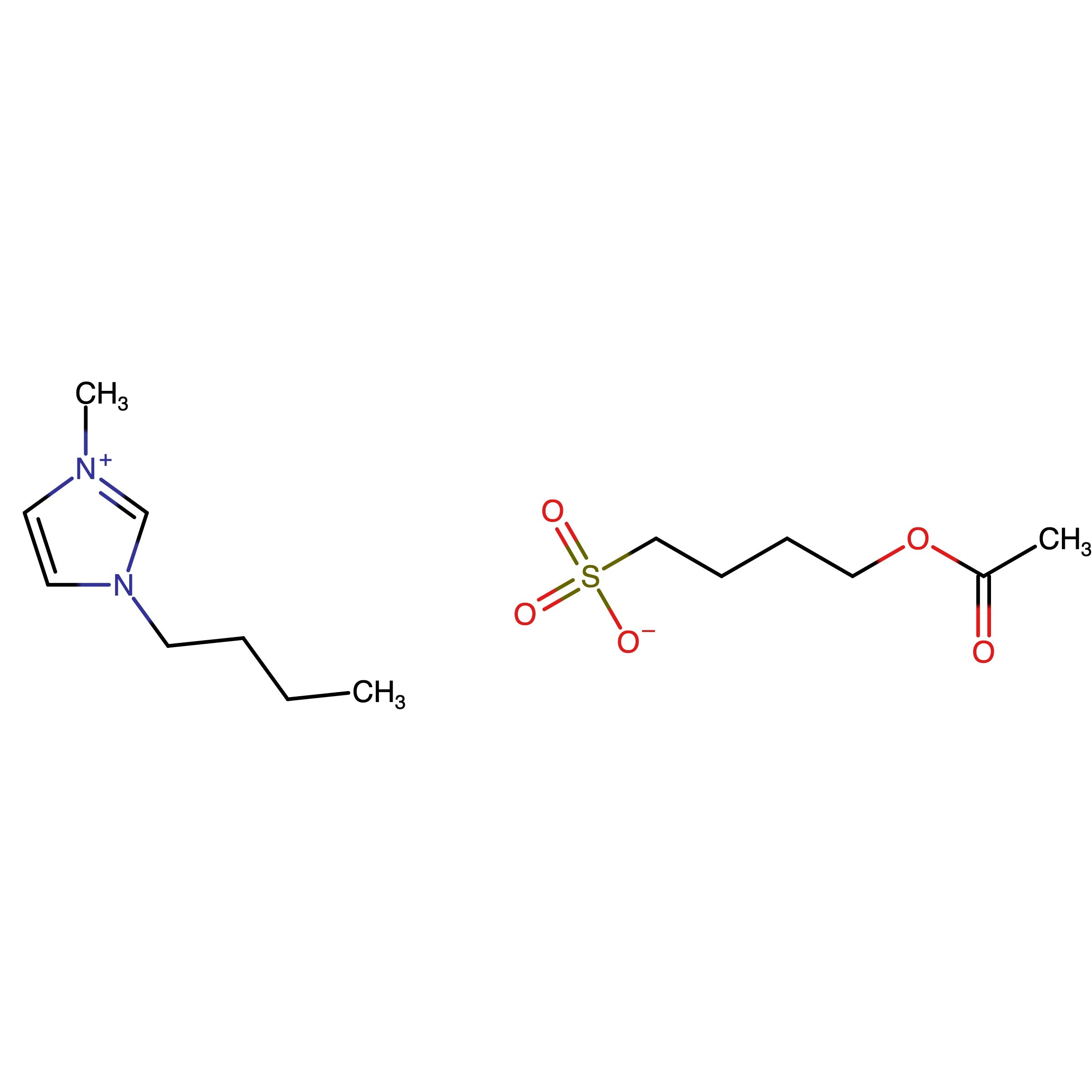 CAS RN 1202271-40-6 | 1-Butyl-3-methyl-1H-imidazol-3-ium 4-acetoxybutane-1-sulfonate