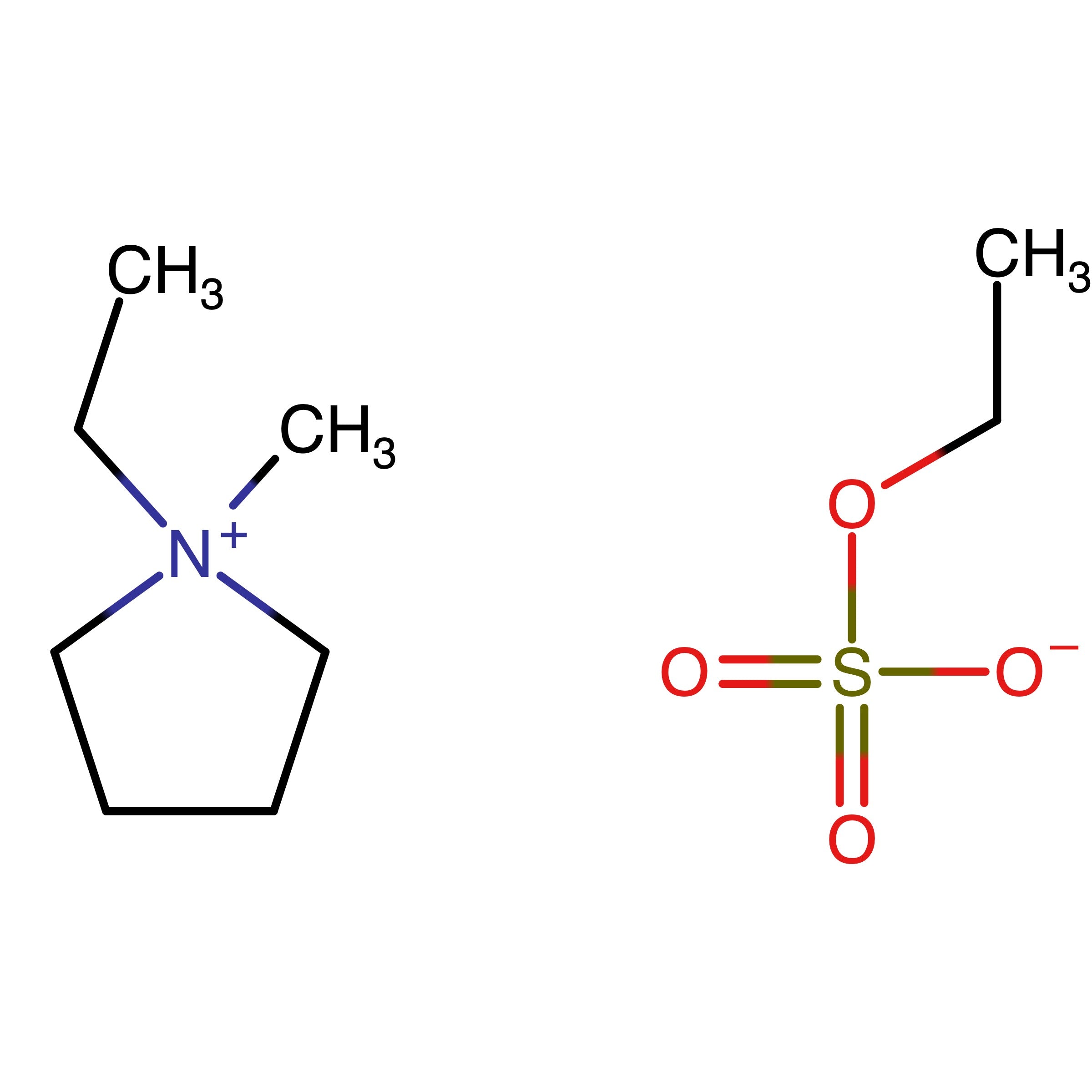 CAS RN 892874-71-4 | 1-Ethyl-1-methylpyrrolidin-1-ium ethyl sulfate