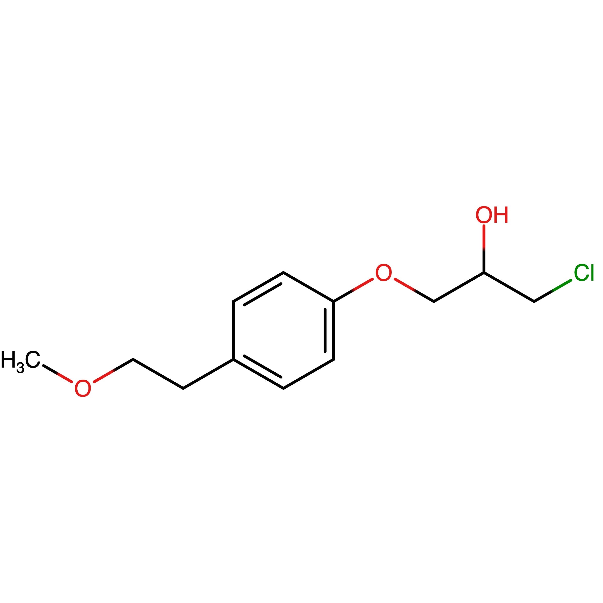 CAS 56718-76-4 | 1-Chloro-3-(4-(2-methoxyethyl)phenoxy)propan-2-ol | MFCD06654214