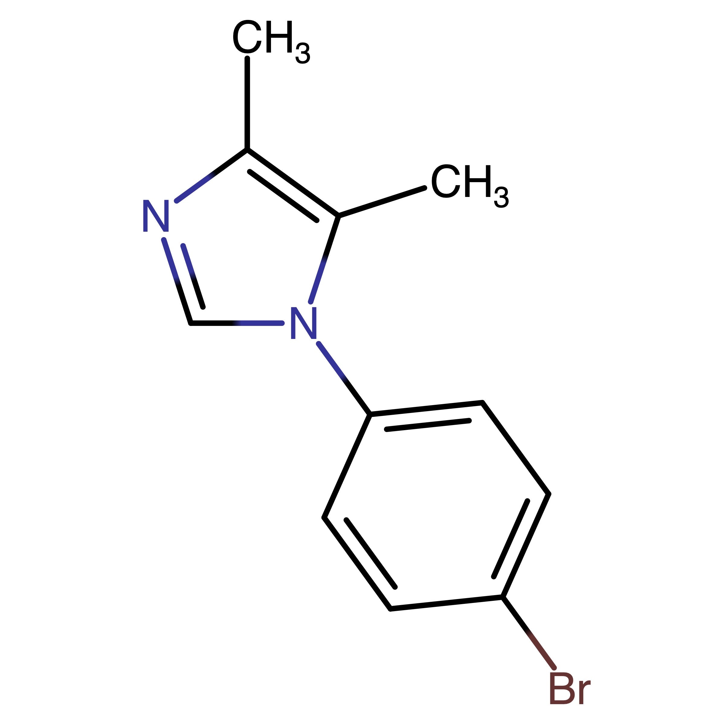 CAS RN 1936172-28-9 | 1-(4-Bromophenyl)-4,5-dimethyl-1H-imidazole