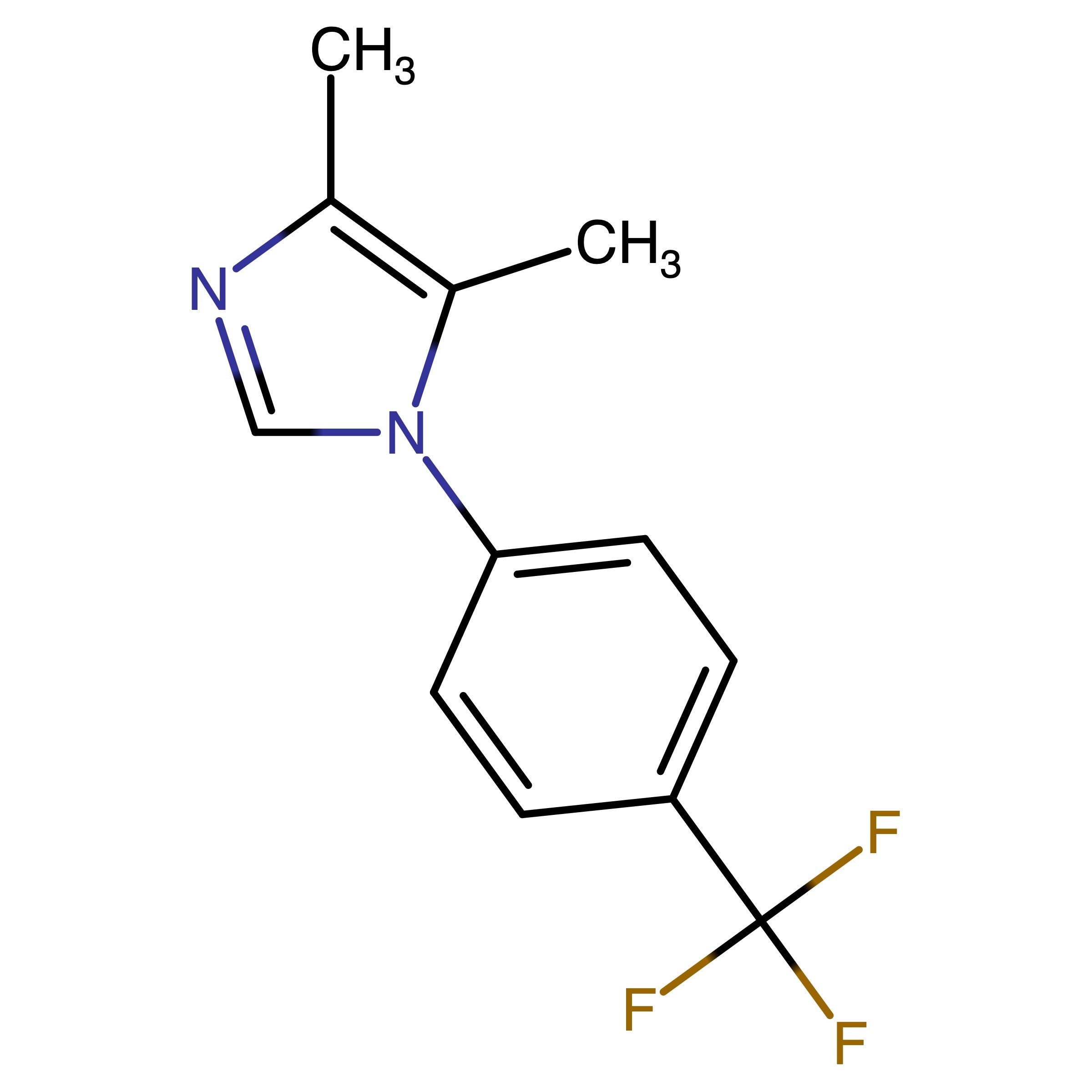 CAS RN 3049364-93-1 | 4,5-Dimethyl-1-(4-(trifluoromethyl)phenyl)-1H-imidazole