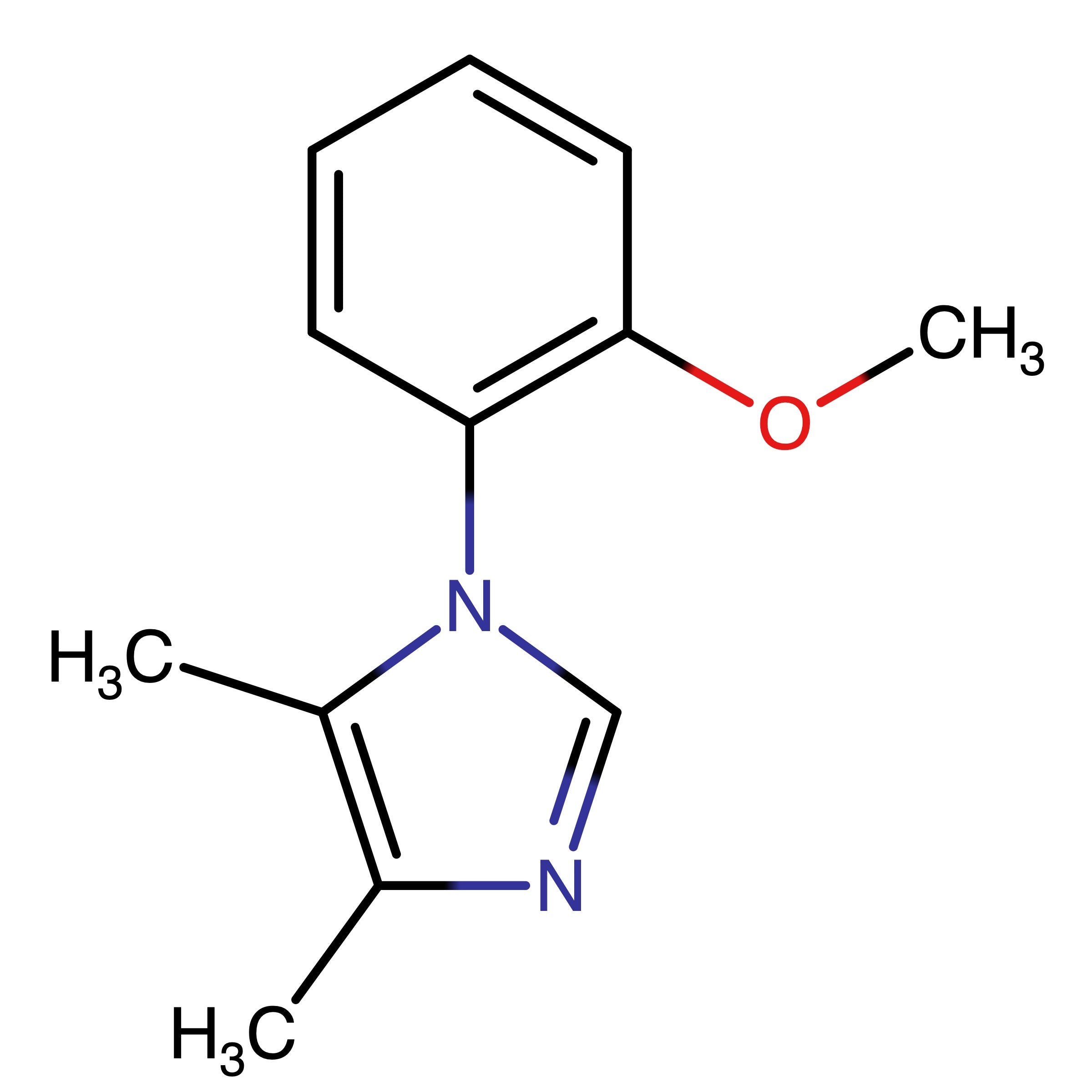 CAS RN 1407161-69-6 | 1-(2-Methoxyphenyl)-4,5-dimethyl-1H-imidazole