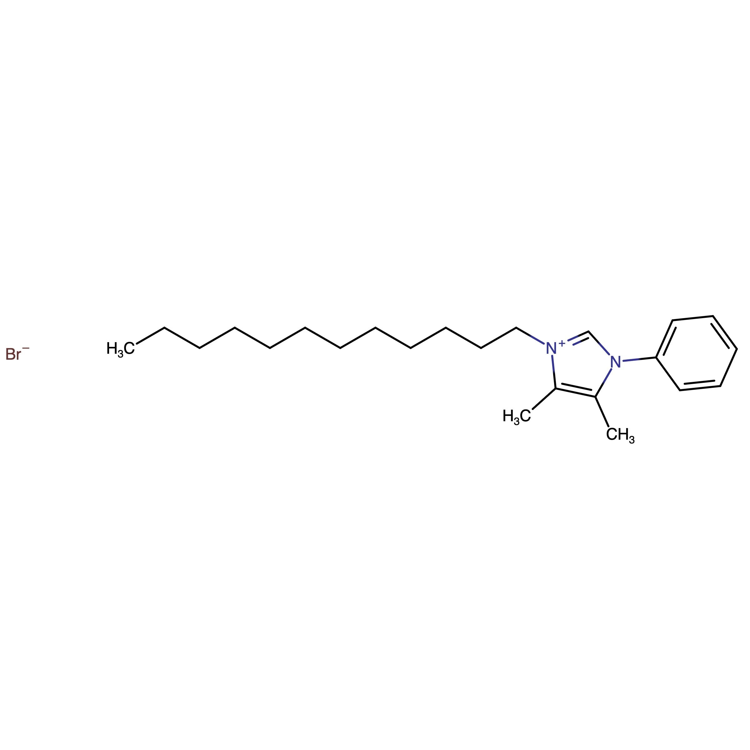 CAS RN 3049365-00-3 | 3-Dodecyl-4,5-dimethyl-1-phenyl-1H-imidazol-3-ium bromide
