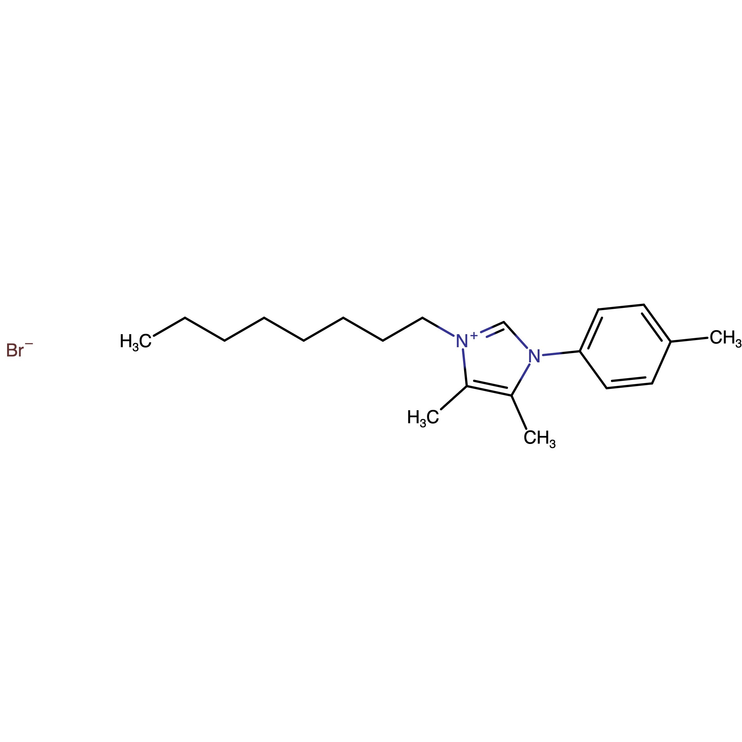 CAS RN 3049365-04-7 | 4,5-Dimethyl-3-octyl-1-(p-tolyl)-1H-imidazol-3-ium bromide