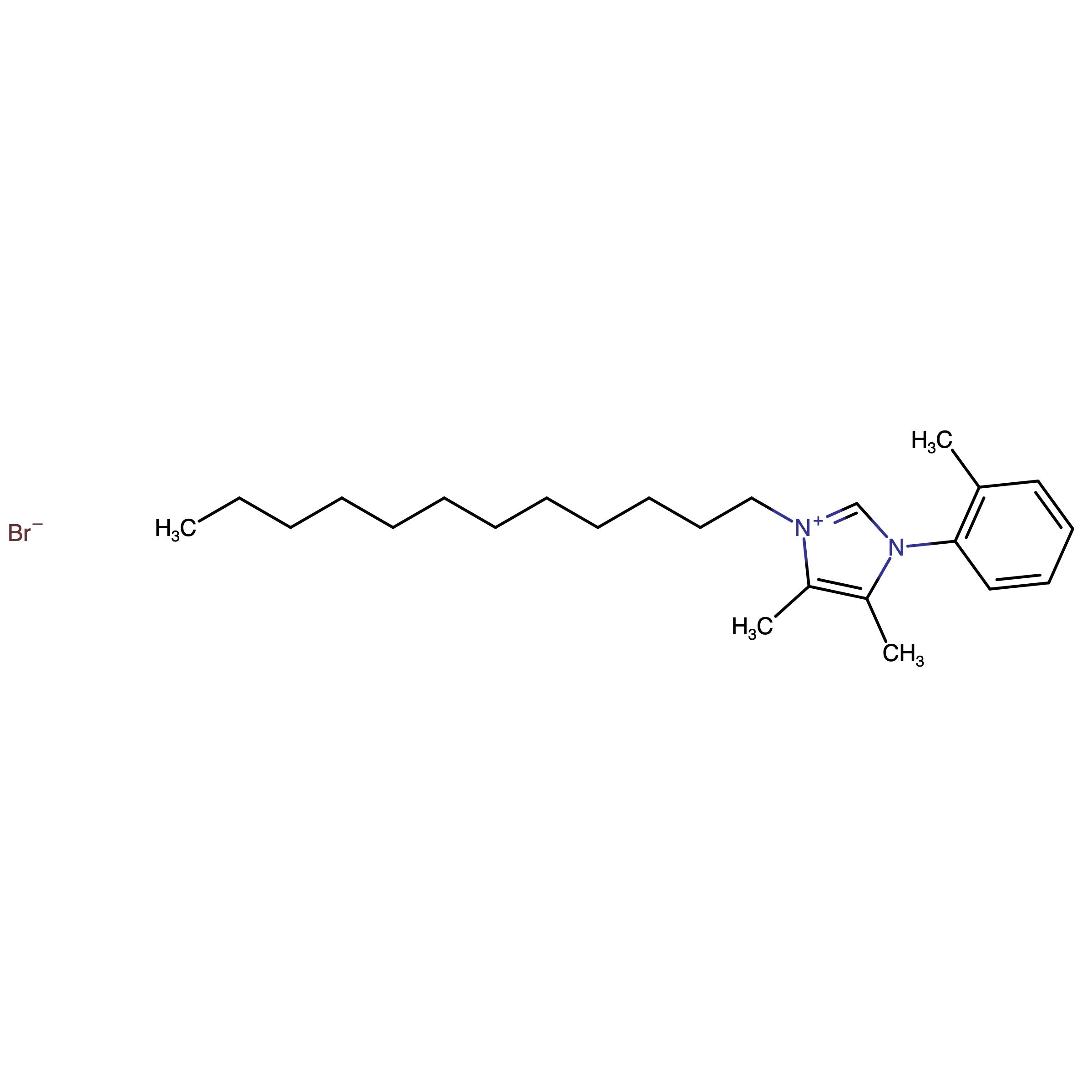 CAS RN 3049365-36-5 | 3-Dodecyl-4,5-dimethyl-1-(o-tolyl)-1H-imidazol-3-ium bromide