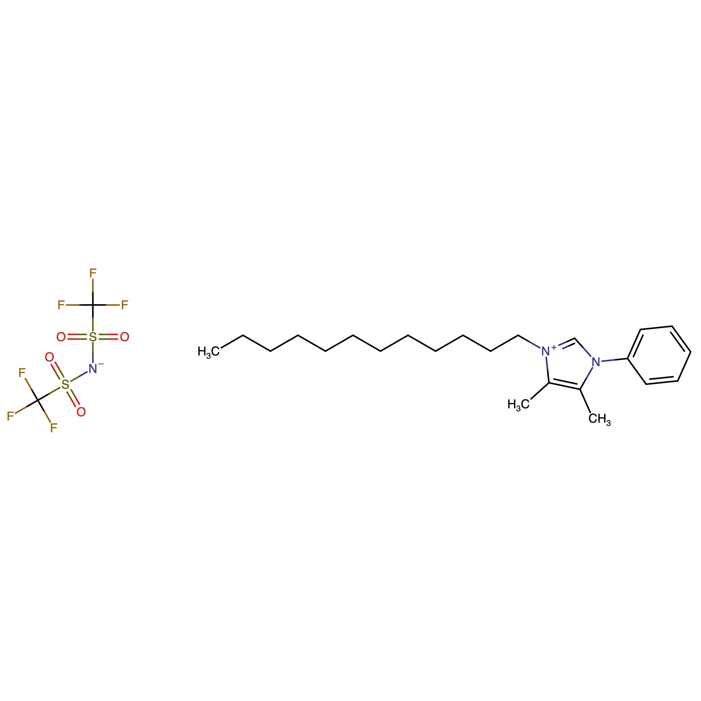 CAS RN 3049365-51-4 | 3-Dodecyl-4,5-dimethyl-1-phenyl-1H-imidazol-3-ium bis((trifluoromethyl)sulfonyl)amide