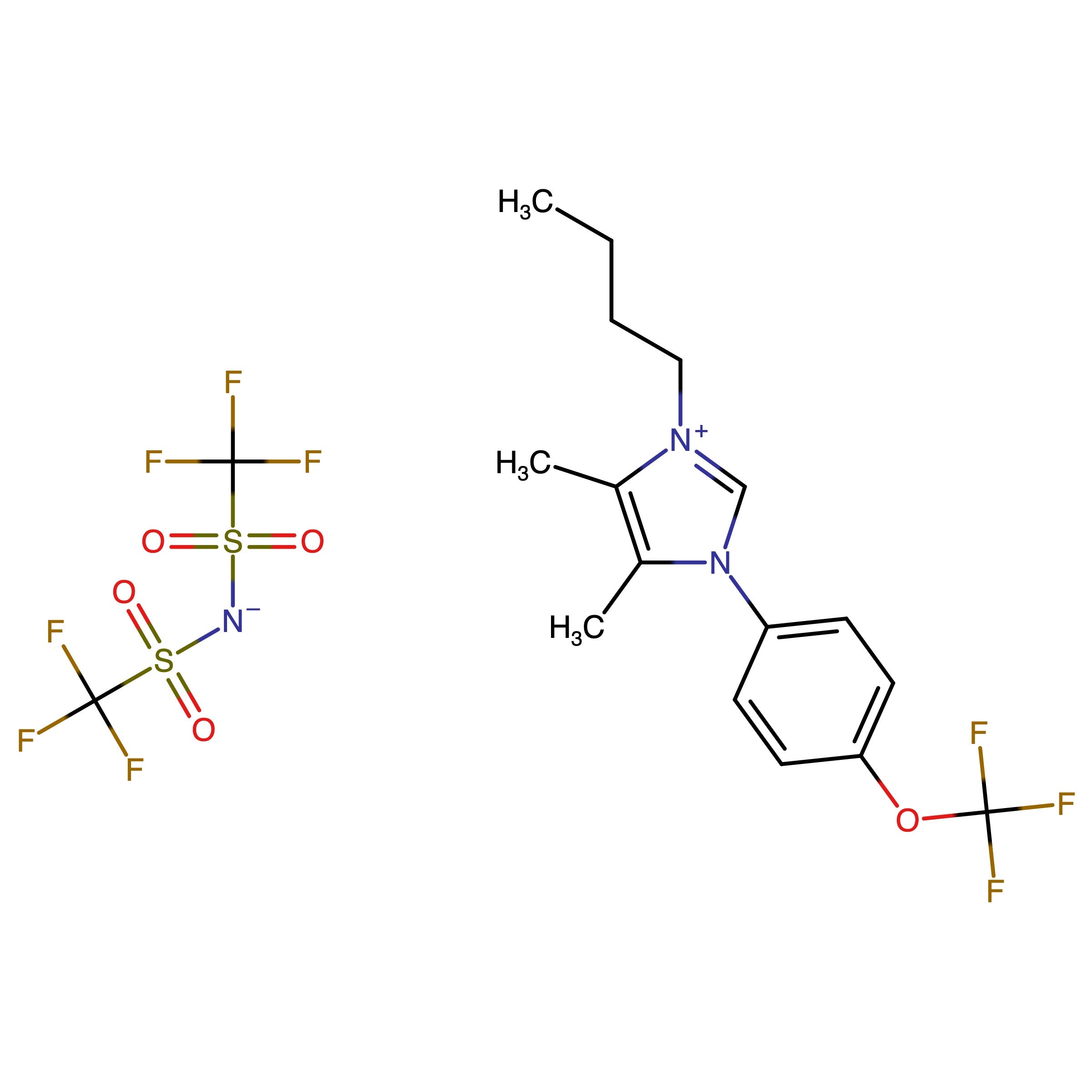 CAS RN 3049365-64-9 | 3-Butyl-4,5-dimethyl-1-(4-(trifluoromethoxy)phenyl)-1H-imidazol-3-ium bis((trifluoromethyl)sulfonyl)amide