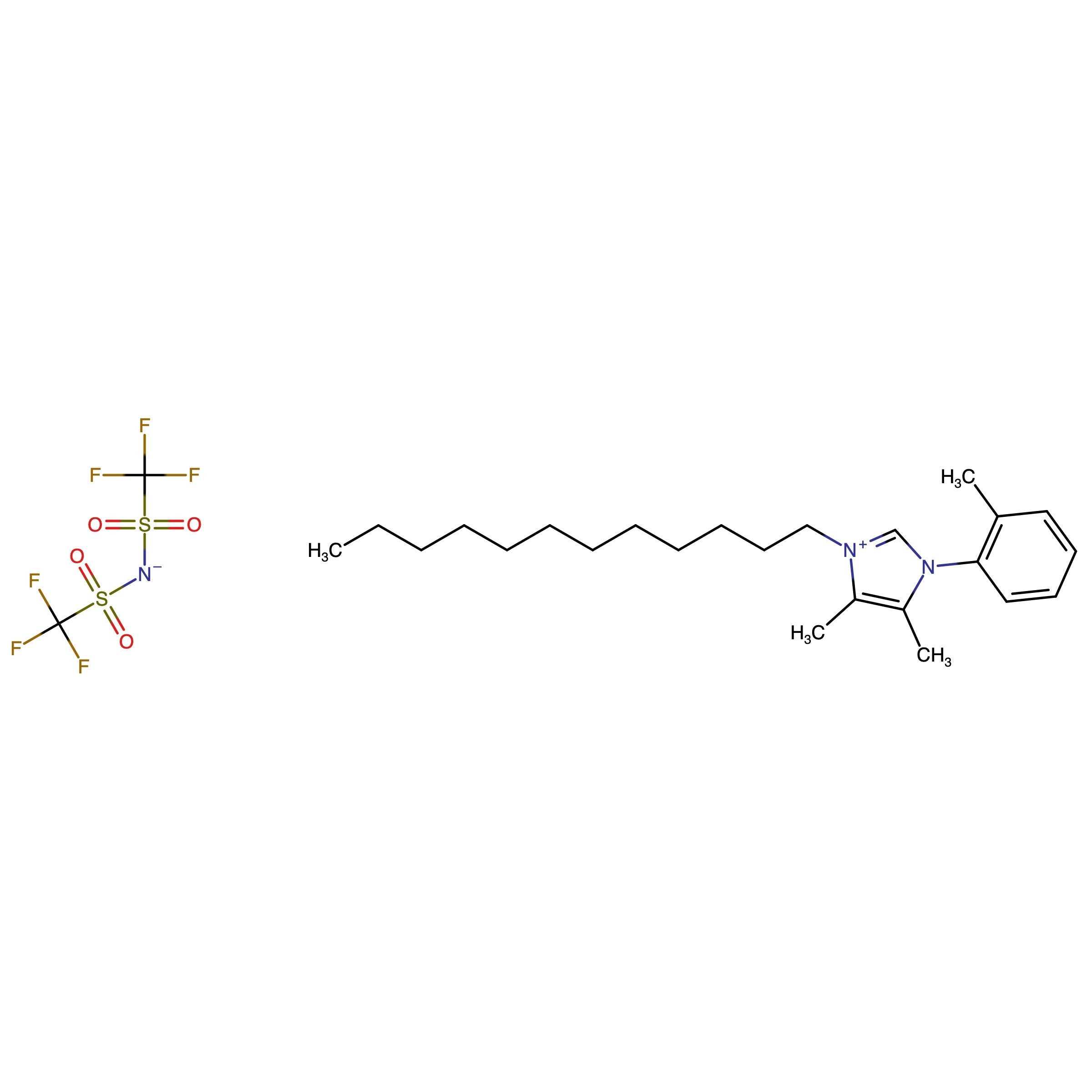 CAS RN 3049365-69-4 | 3-Dodecyl-4,5-dimethyl-1-(o-tolyl)-1H-imidazol-3-ium bis((trifluoromethyl)sulfonyl)amide
