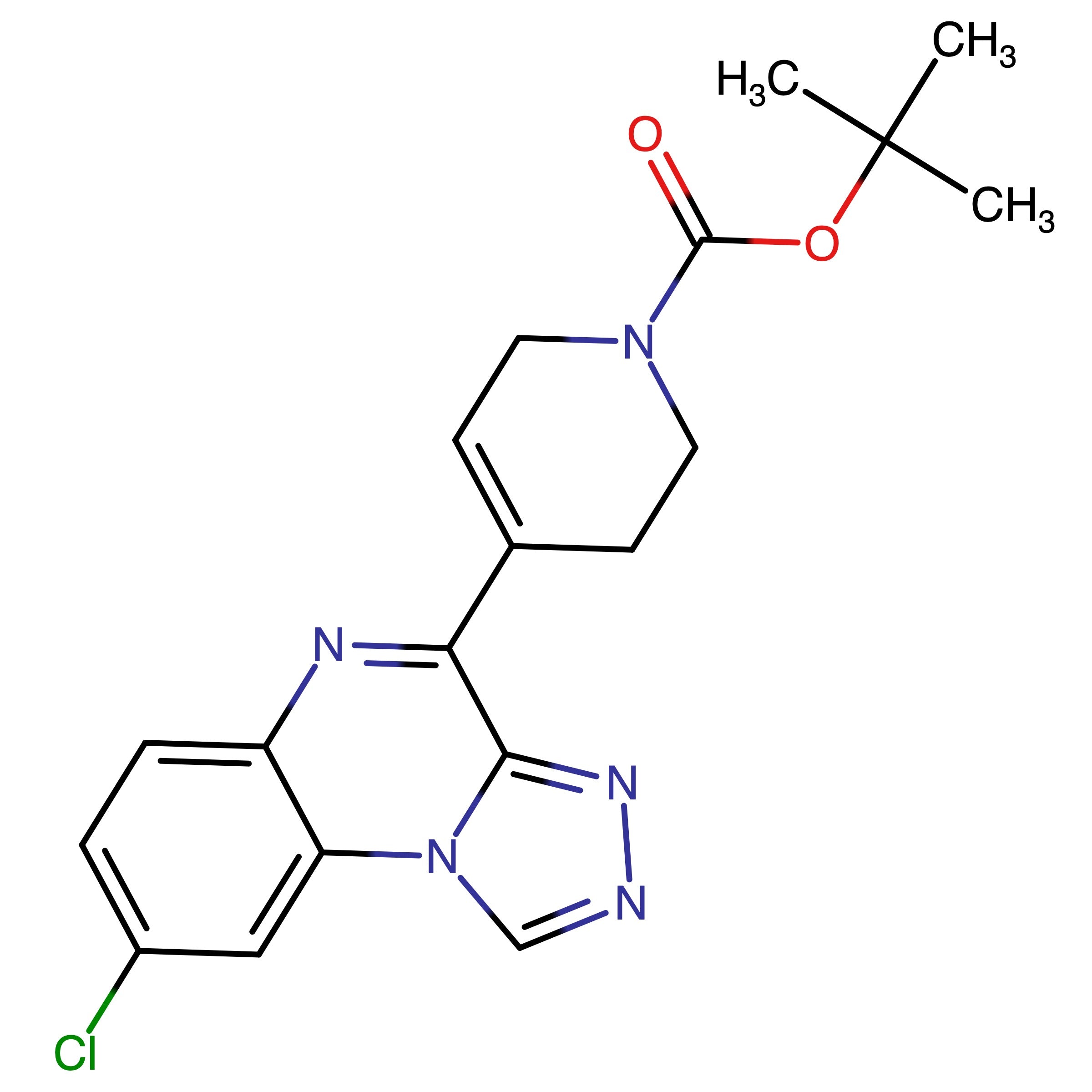 CAS RN 1217300-45-2 | tert-Butyl 4-(8-chloro-[1,2,4]triazolo[4,3-a]quinoxalin-4-yl)-3,6-dihydropyridine-1(2H)-carboxylate
