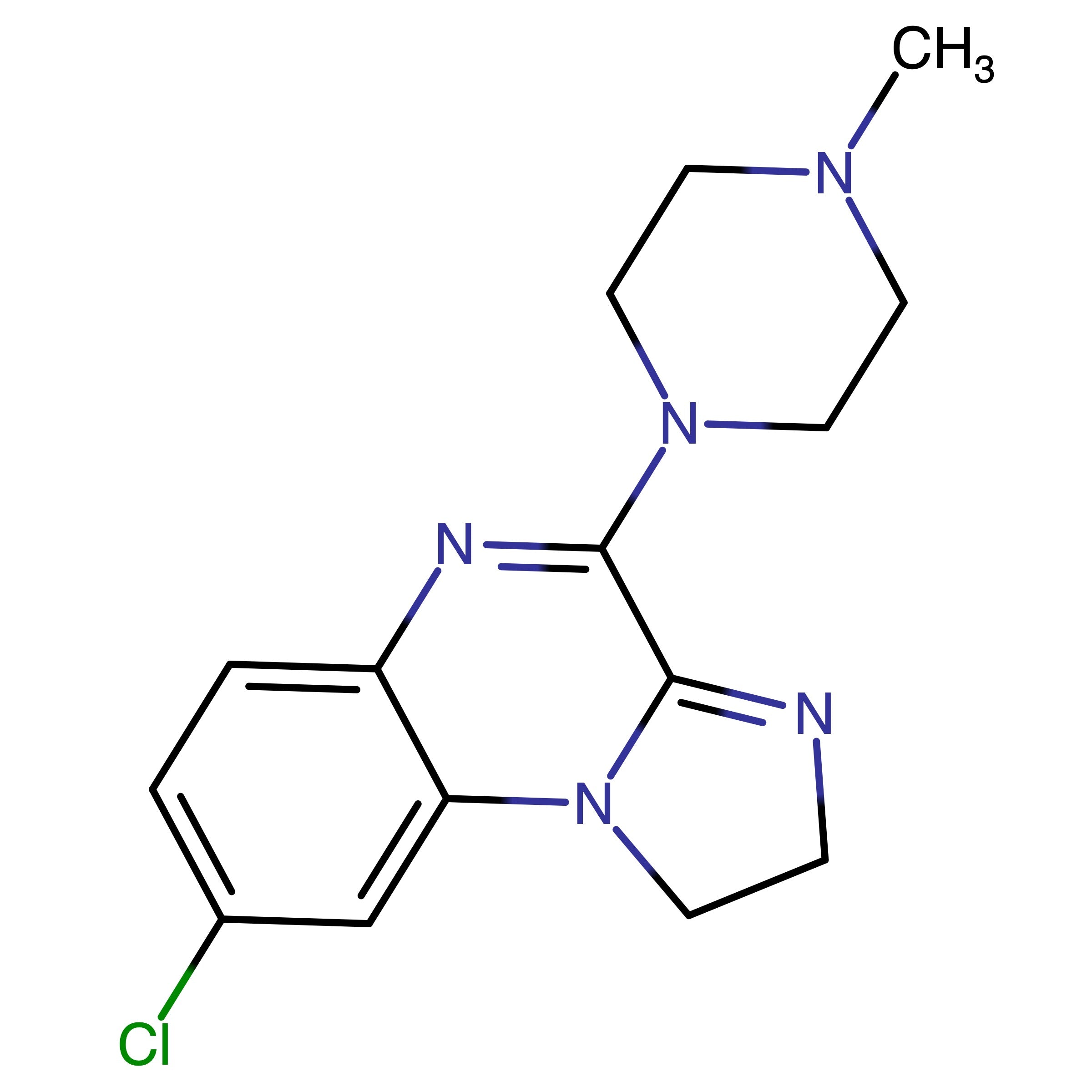 CAS RN 1217300-49-6 | 8-Chloro-4-(4-methylpiperazin-1-yl)-1,2-dihydroimidazo[1,2-a]quinoxaline
