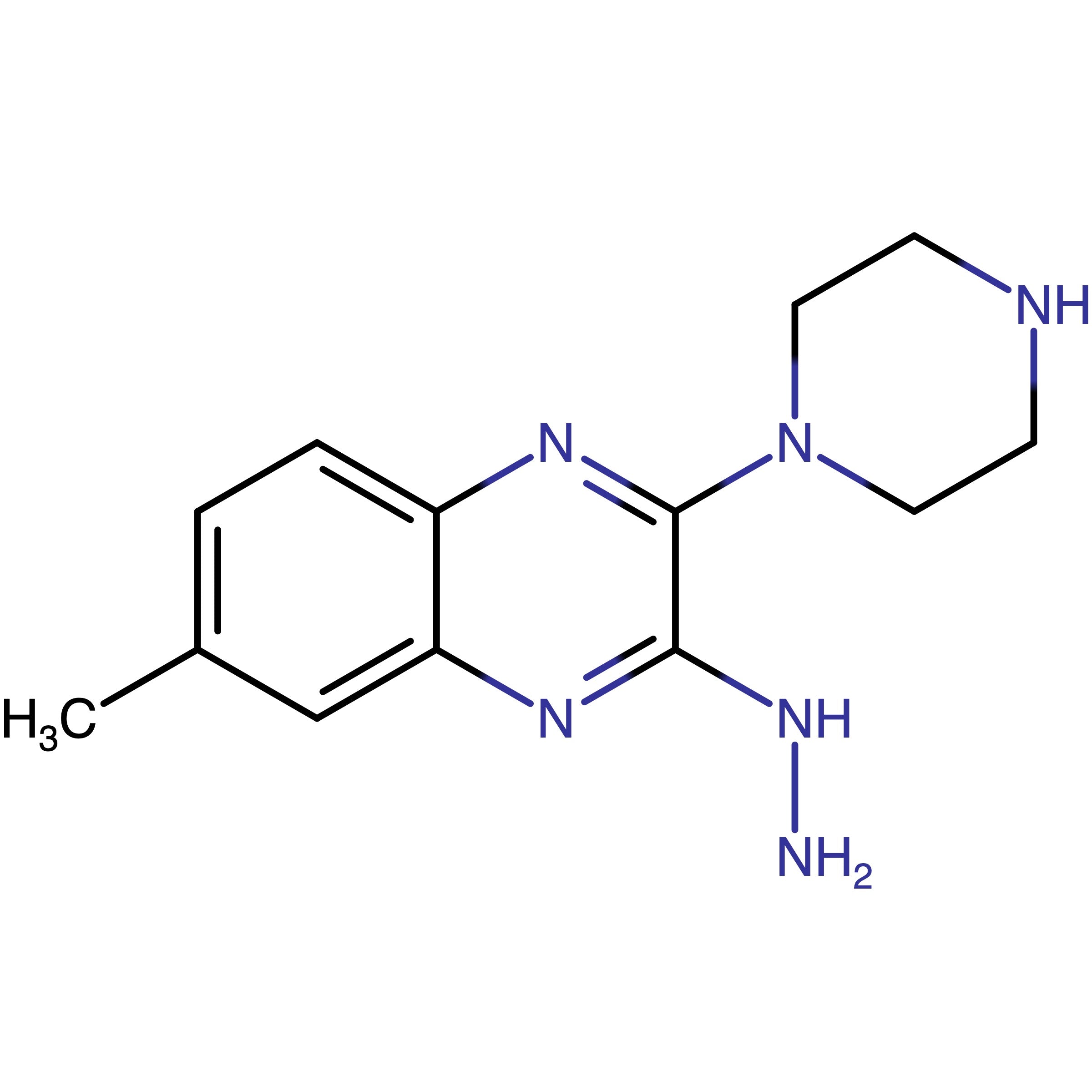 CAS RN 1217300-72-5 | 3-Hydrazineyl-6-methyl-2-(piperazin-1-yl)quinoxaline