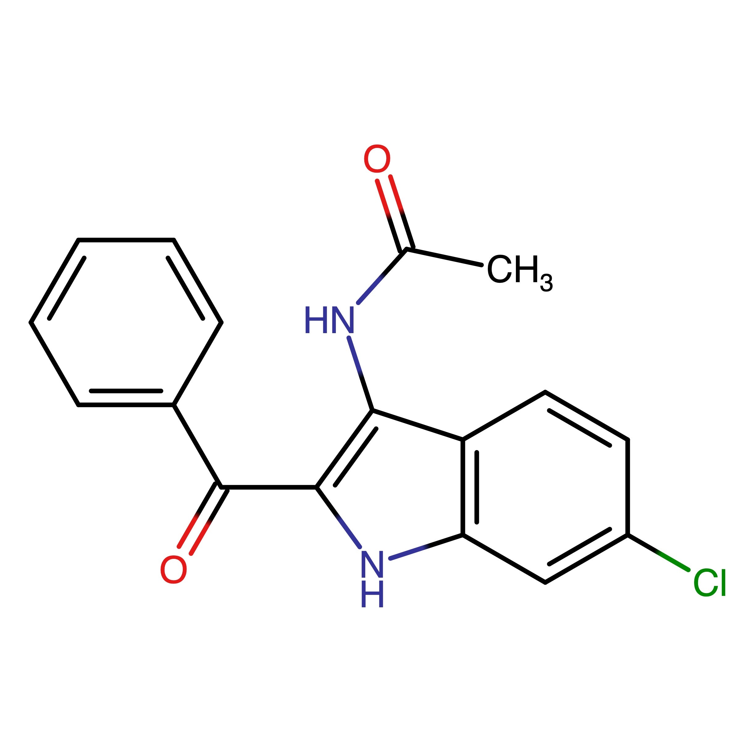 CAS RN 220265-34-9 | N-(2-Benzoyl-6-chloro-1H-indol-3-yl)acetamide