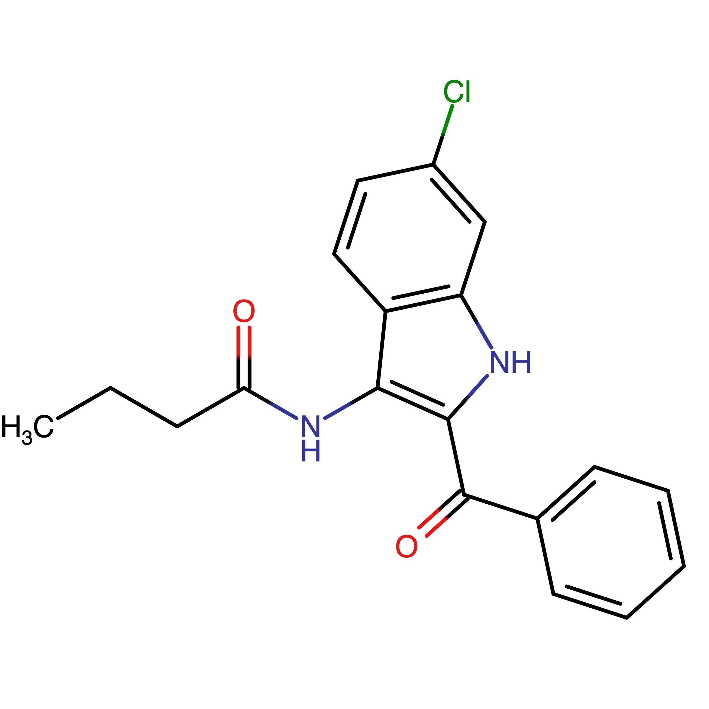 CAS RN 220265-39-4 | N-(2-Benzoyl-6-chloro-1H-indol-3-yl)butyramide