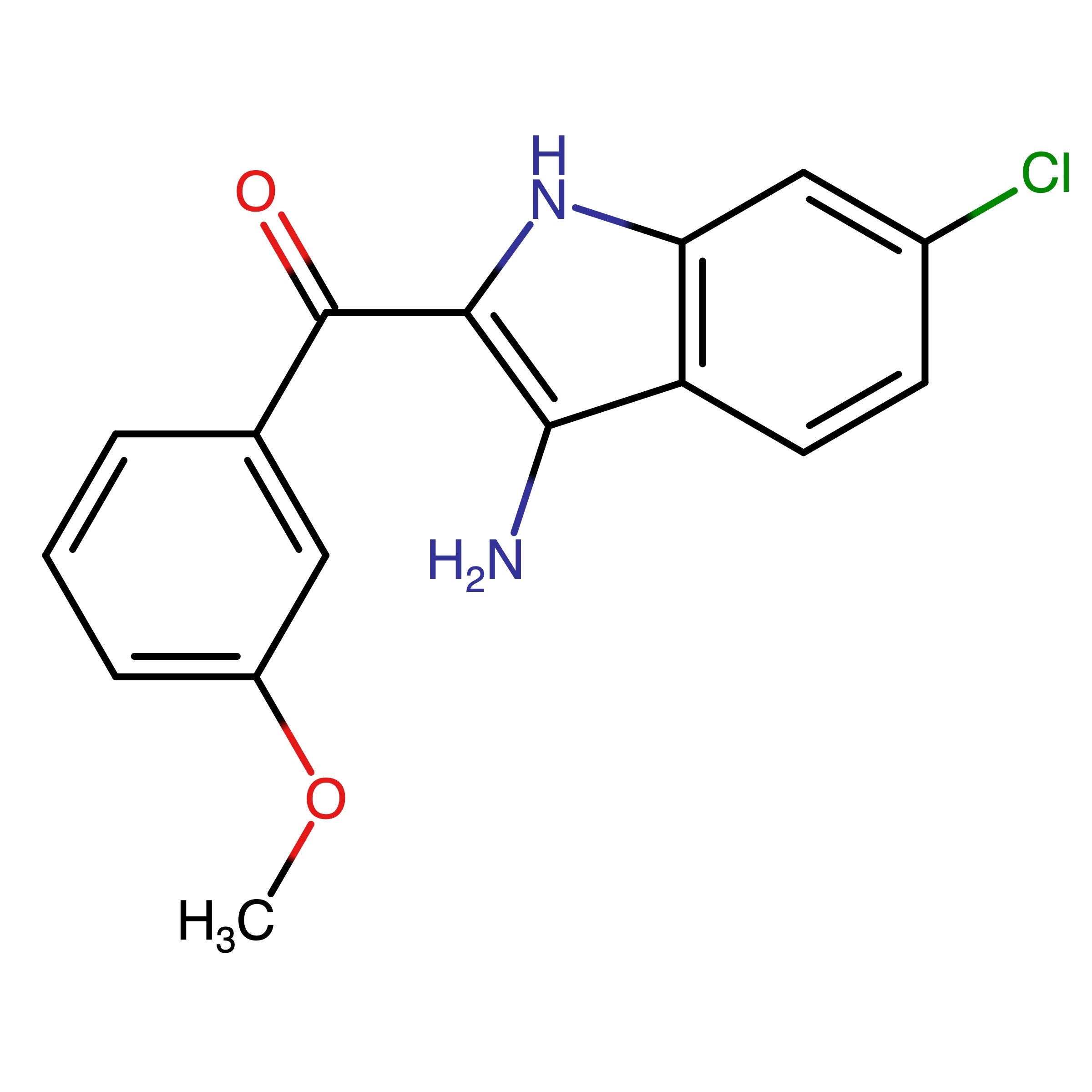 CAS RN 220265-50-9 | (3-Amino-6-chloro-1H-indol-2-yl)(3-methoxyphenyl)methanone
