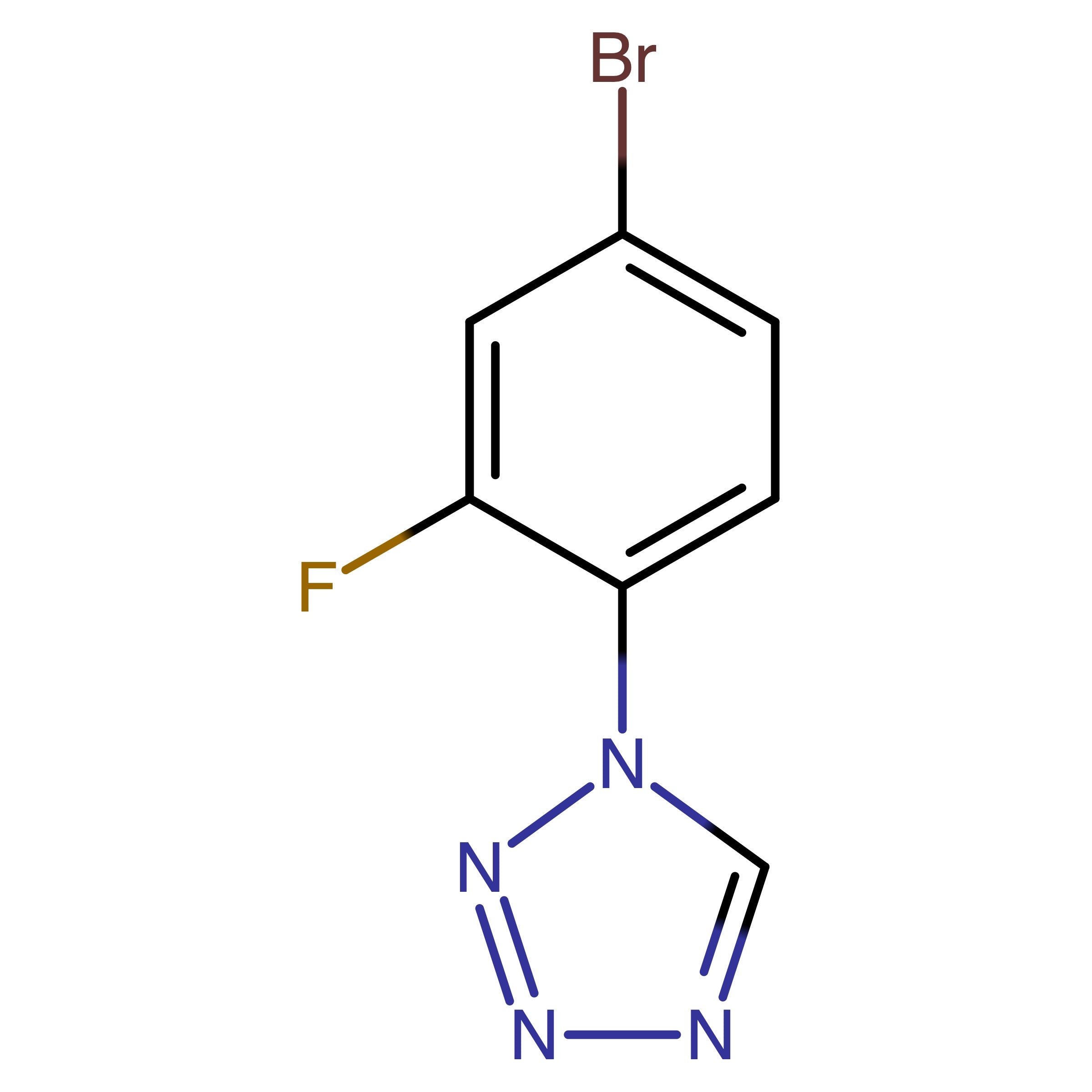 CAS RN 530080-21-8 | 1-(4-Bromo-2-fluorophenyl)-1H-tetrazole