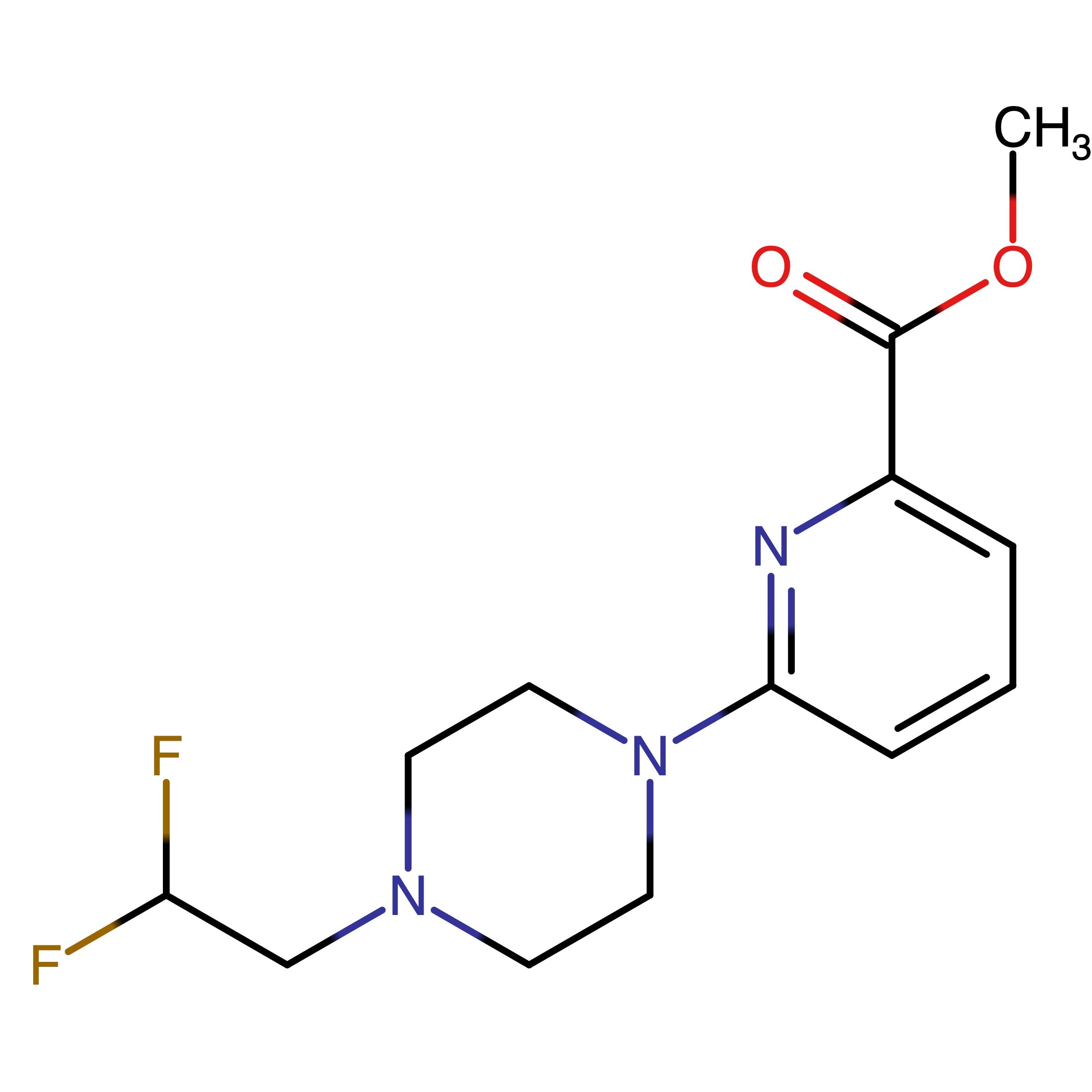 CAS RN 3053847-80-3 | Methyl 6-(4-(2,2-difluoroethyl)piperazin-1-yl)picolinate