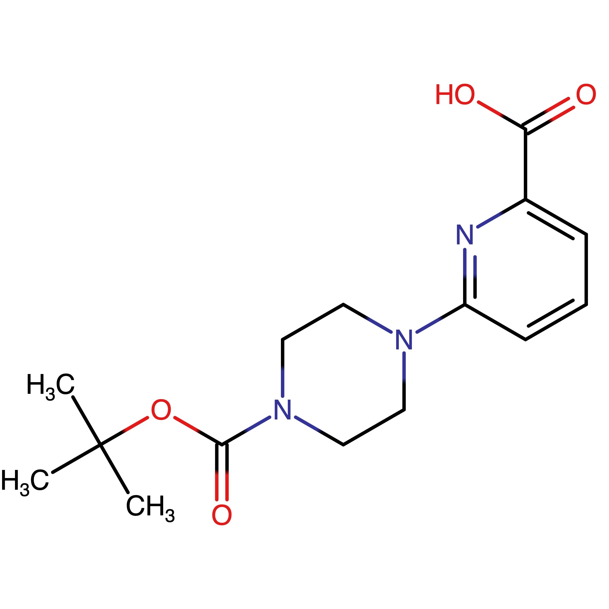 CAS RN 1175689-45-8 | 6-(4-(tert-Butoxycarbonyl)piperazin-1-yl)picolinic acid