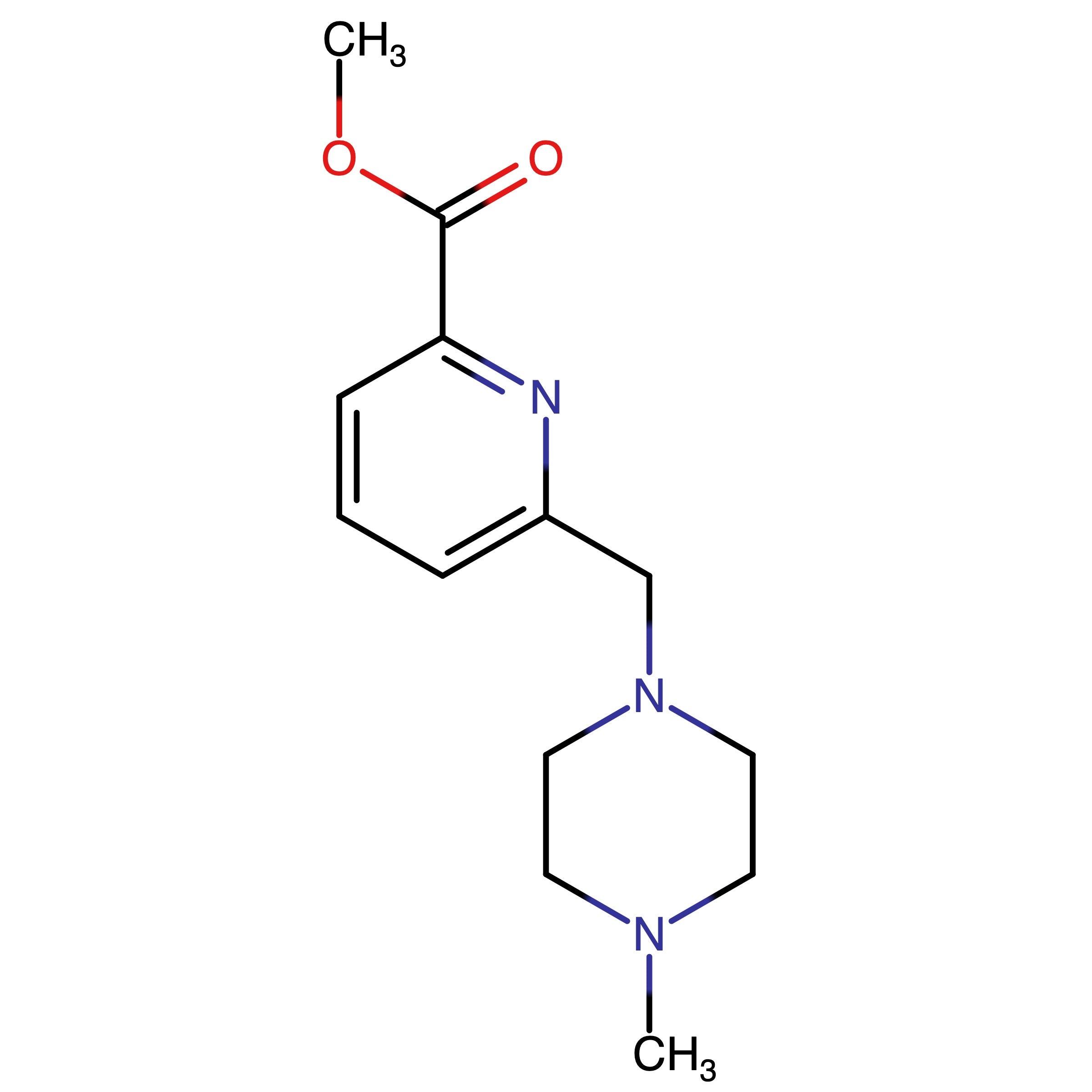 CAS RN 1055927-05-3 | Methyl 6-((4-methylpiperazin-1-yl)methyl)picolinate