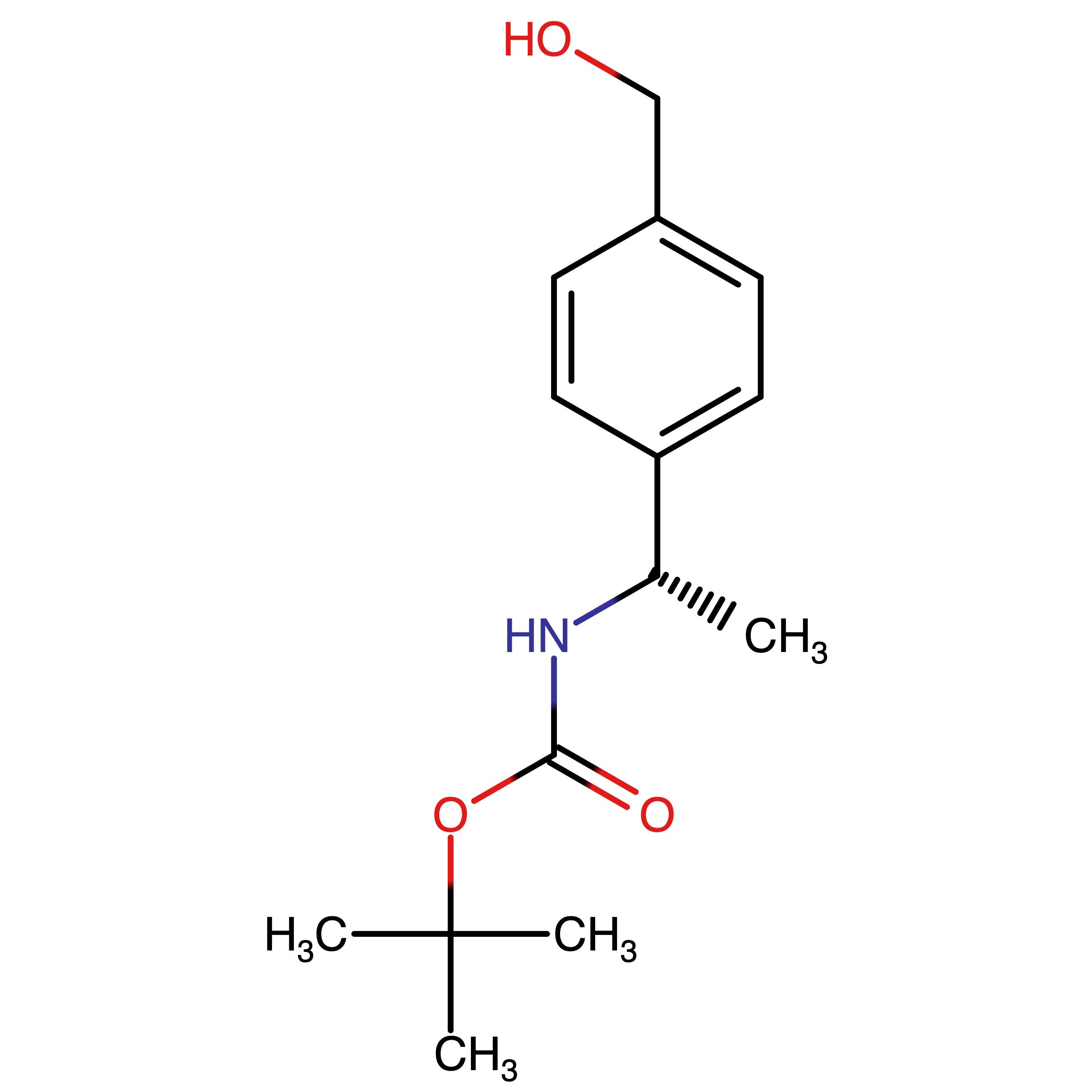 CAS RN 1429181-26-9 | tert-Butyl (S)-(1-(4-(hydroxymethyl)phenyl)ethyl)carbamate