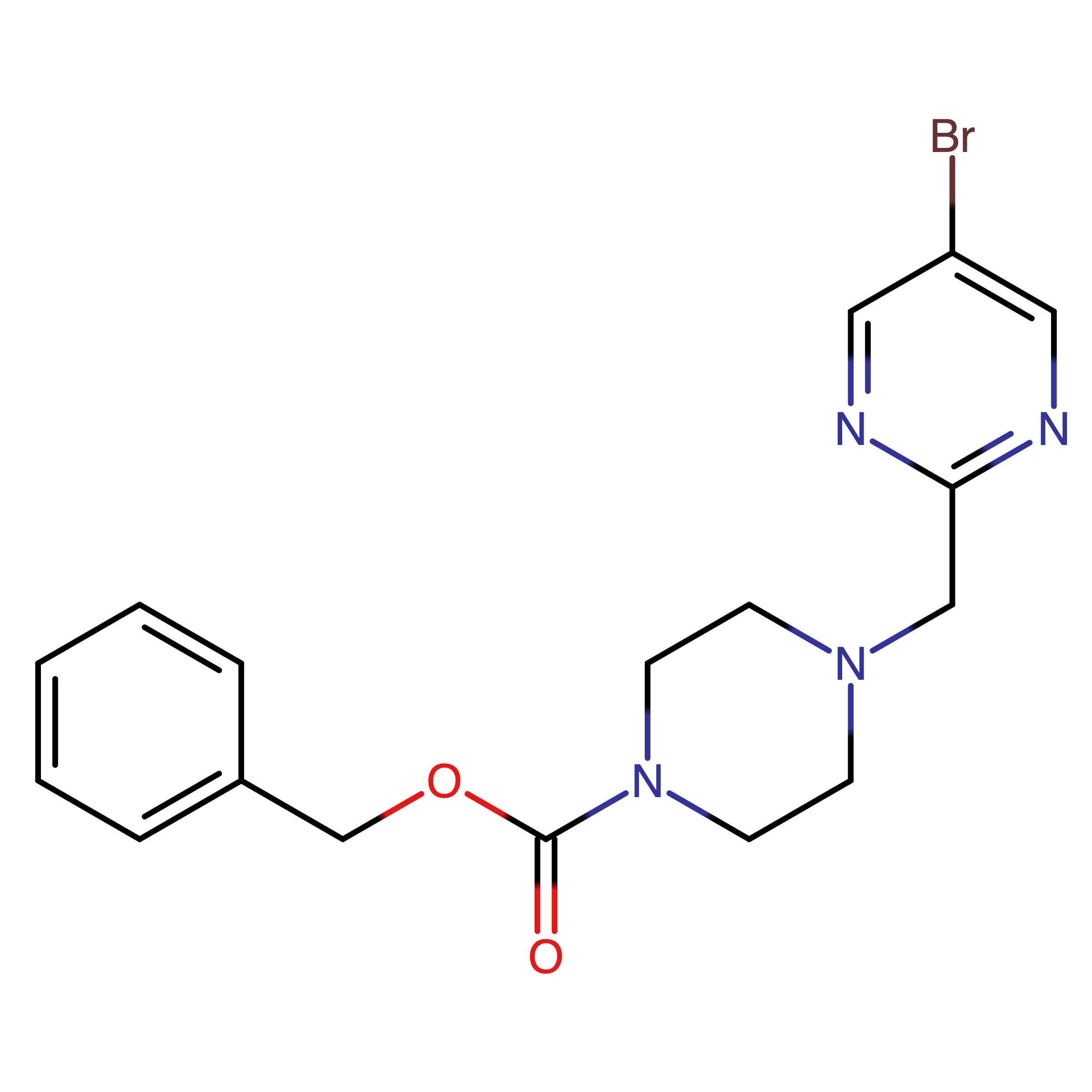 CAS RN 2230915-92-9 | Benzyl 4-((5-bromopyrimidin-2-yl)methyl)piperazine-1-carboxylate