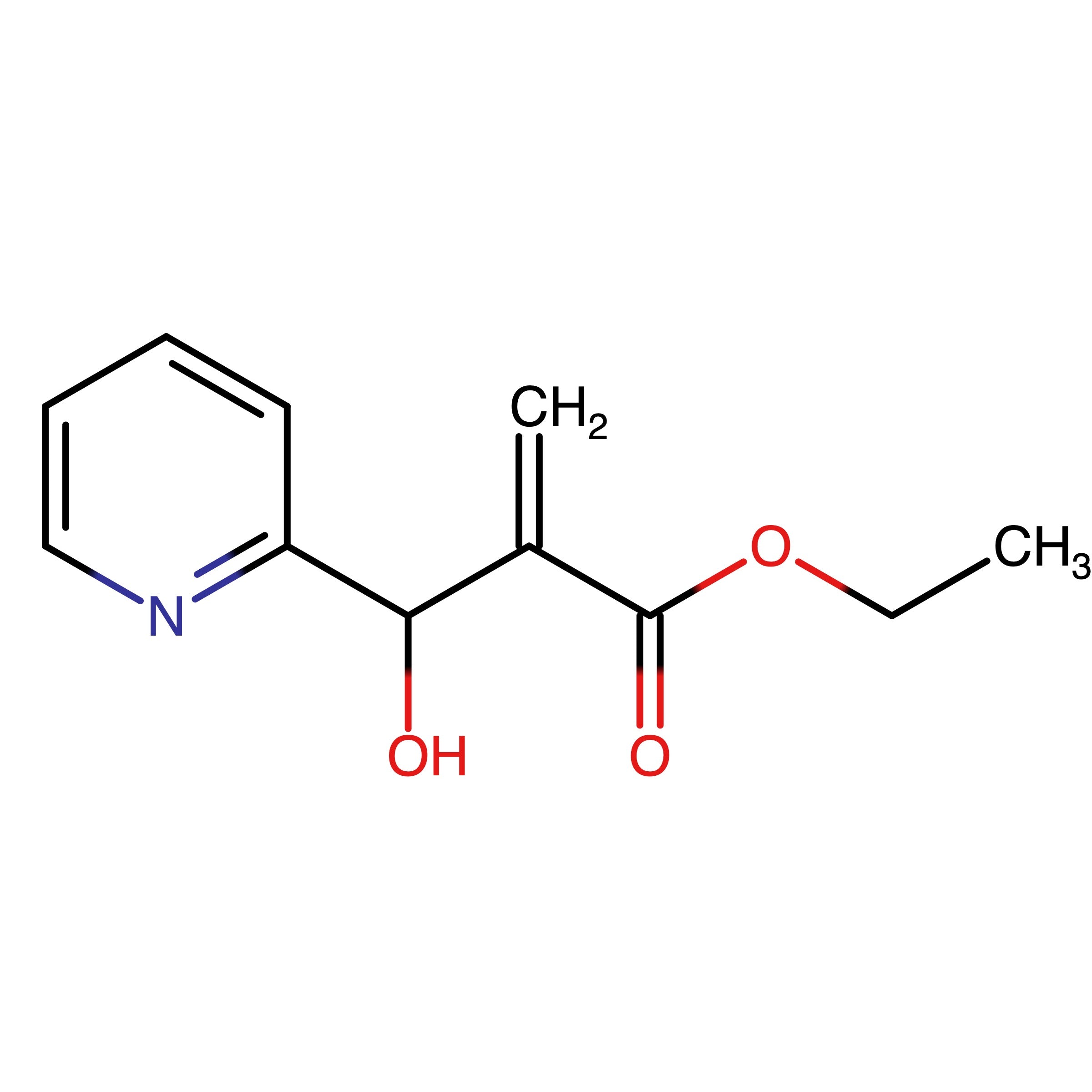 CAS RN 153274-52-3 | Ethyl 2-(hydroxy(pyridin-2-yl)methyl)acrylate