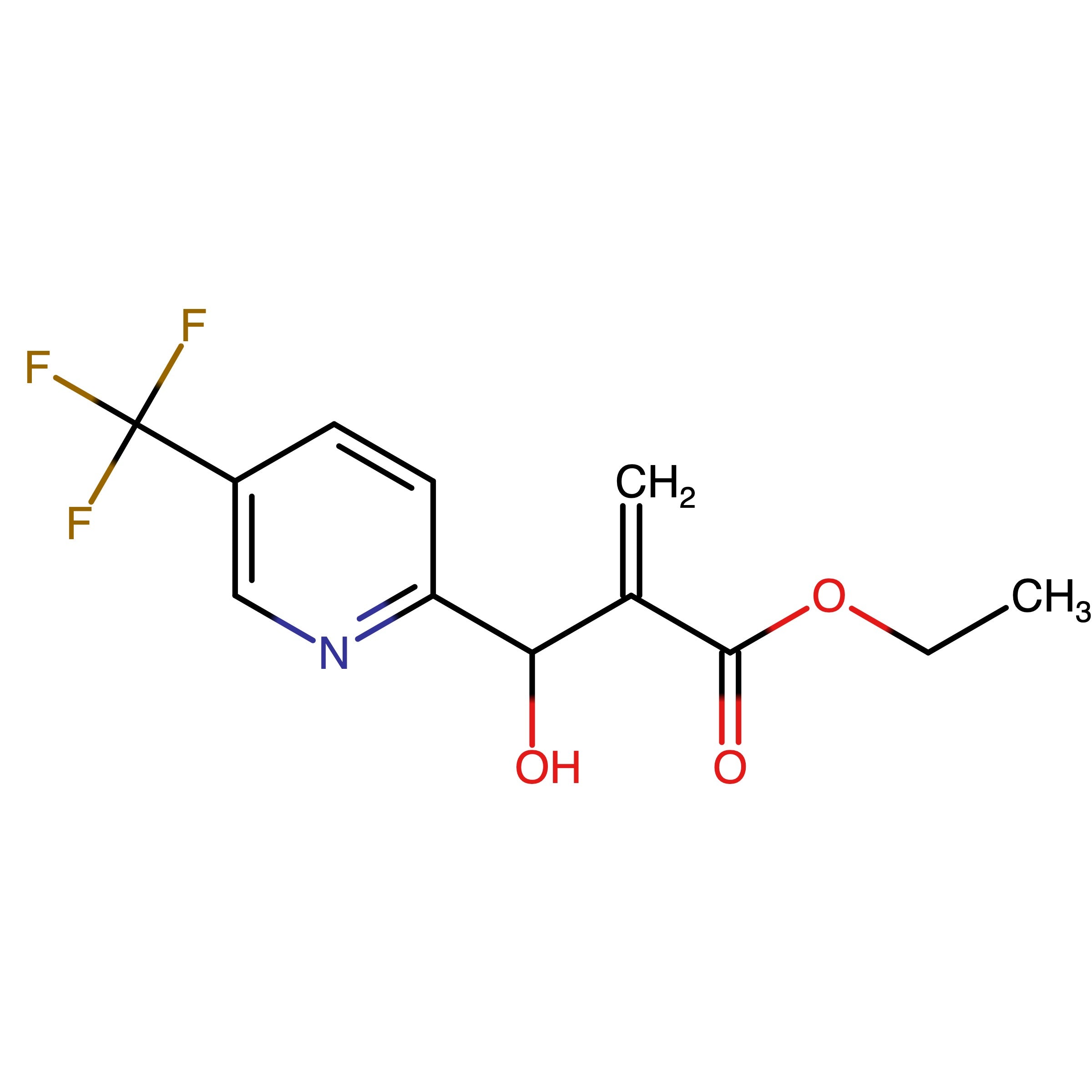 CAS RN 1843190-59-9 | Ethyl 2-(hydroxy(5-(trifluoromethyl)pyridin-2-yl)methyl)acrylate