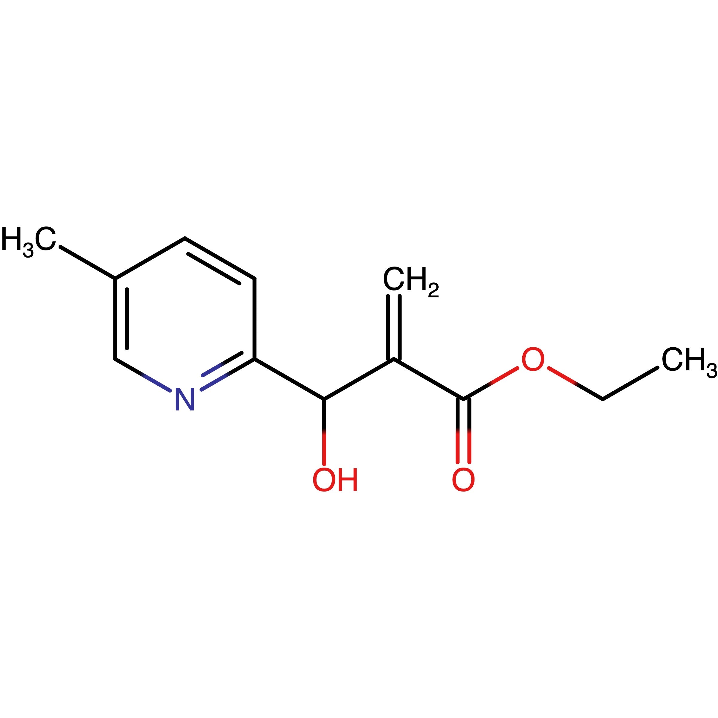 CAS RN 1843190-58-8 | Ethyl 2-(hydroxy(5-methylpyridin-2-yl)methyl)acrylate | MFCD00004474