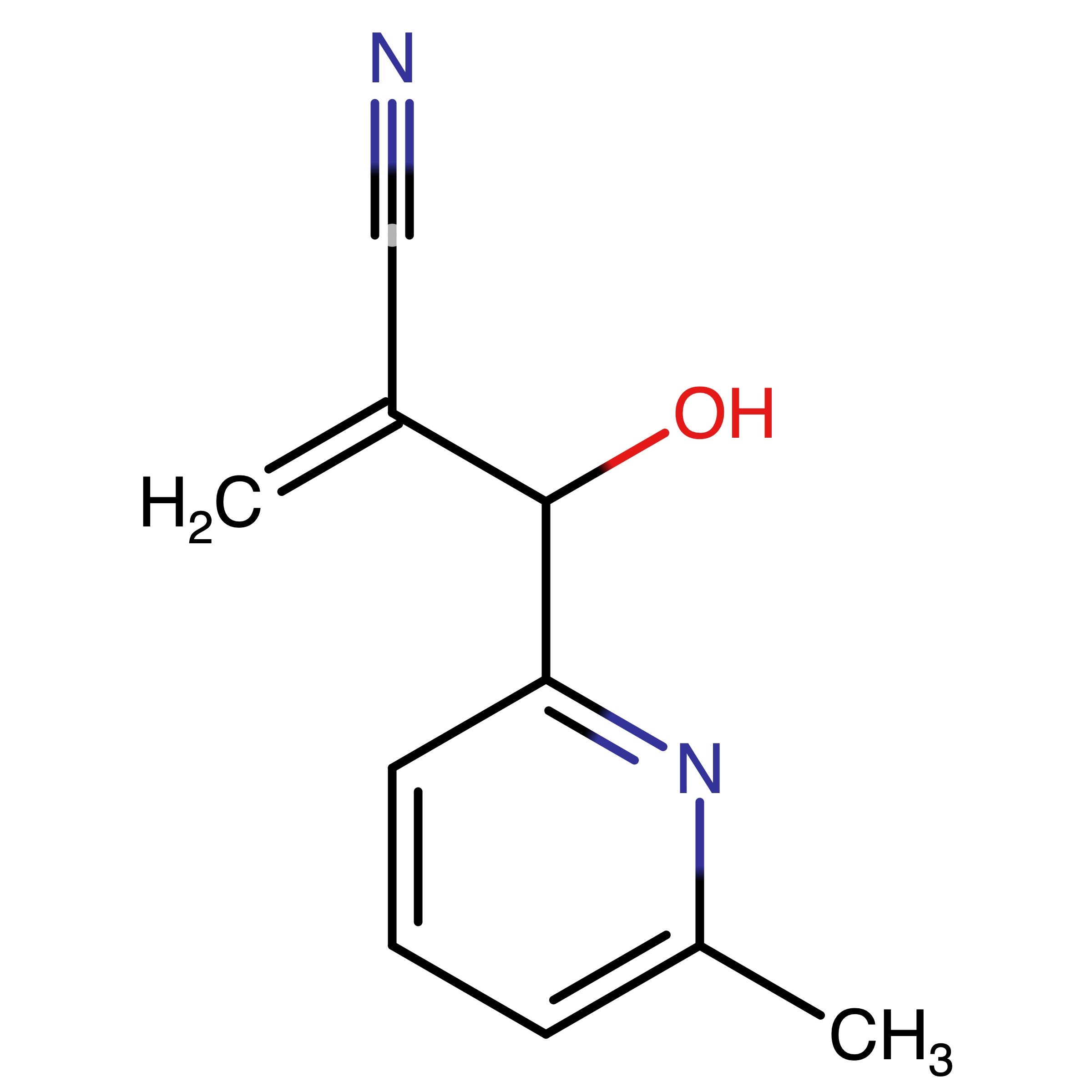 CAS RN 1843190-61-3 | 2-(Hydroxy(6-methylpyridin-2-yl)methyl)acrylonitrile