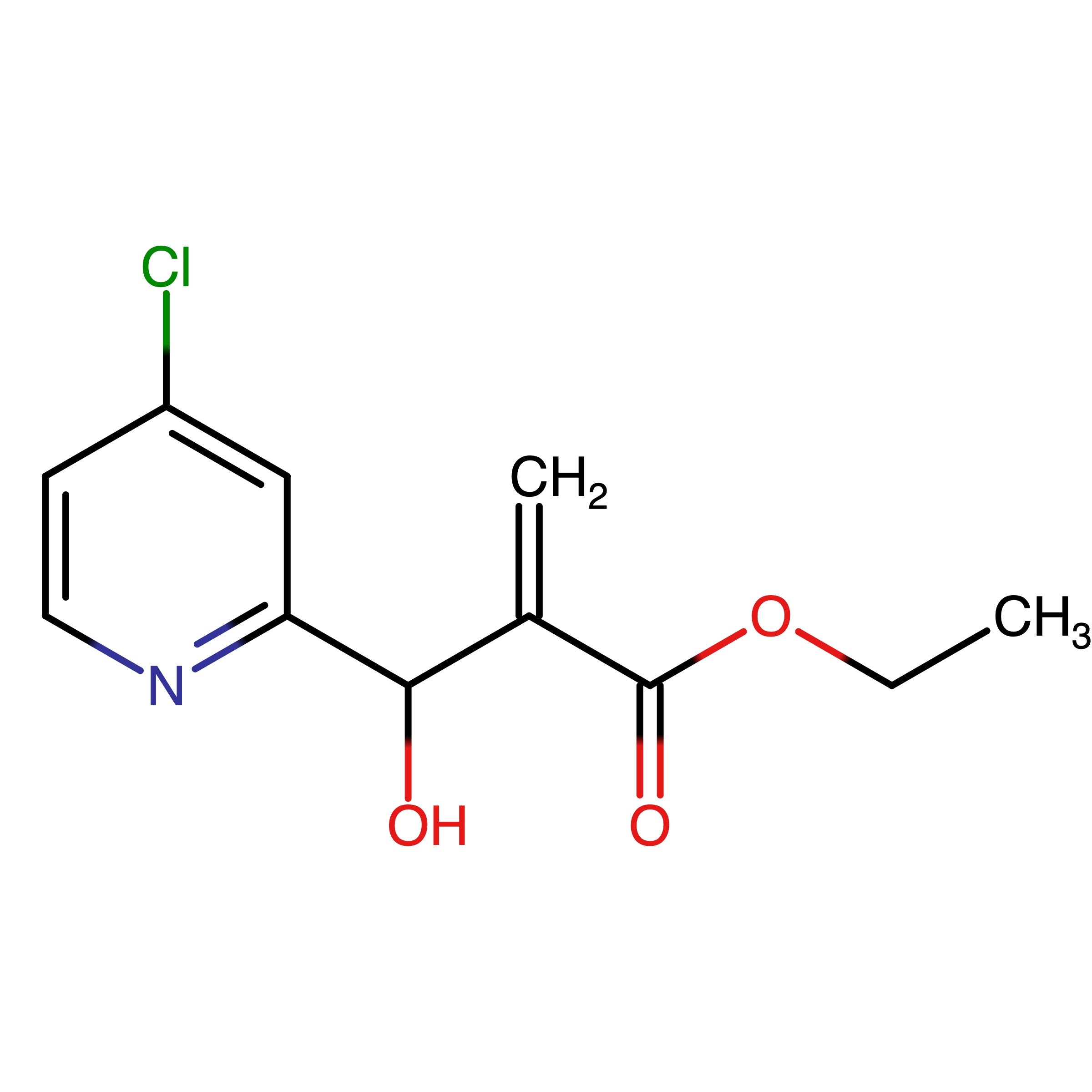 CAS RN 1843190-62-4 | Ethyl 2-((4-chloropyridin-2-yl)(hydroxy)methyl)acrylate