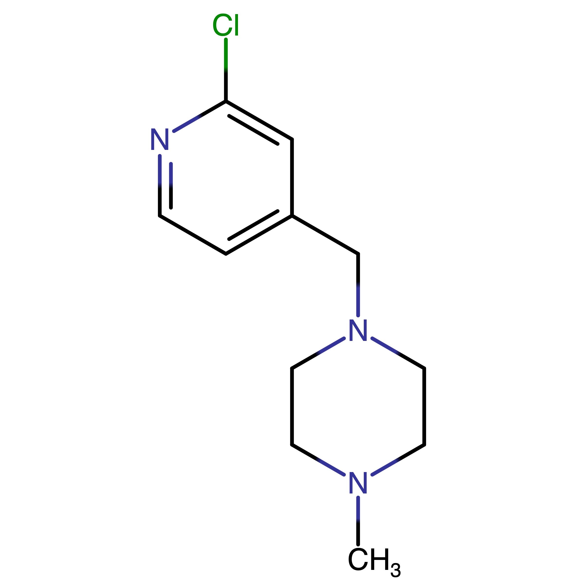 CAS RN 870975-55-6 | 1-((2-Chloropyridin-4-yl)methyl)-4-methylpiperazine