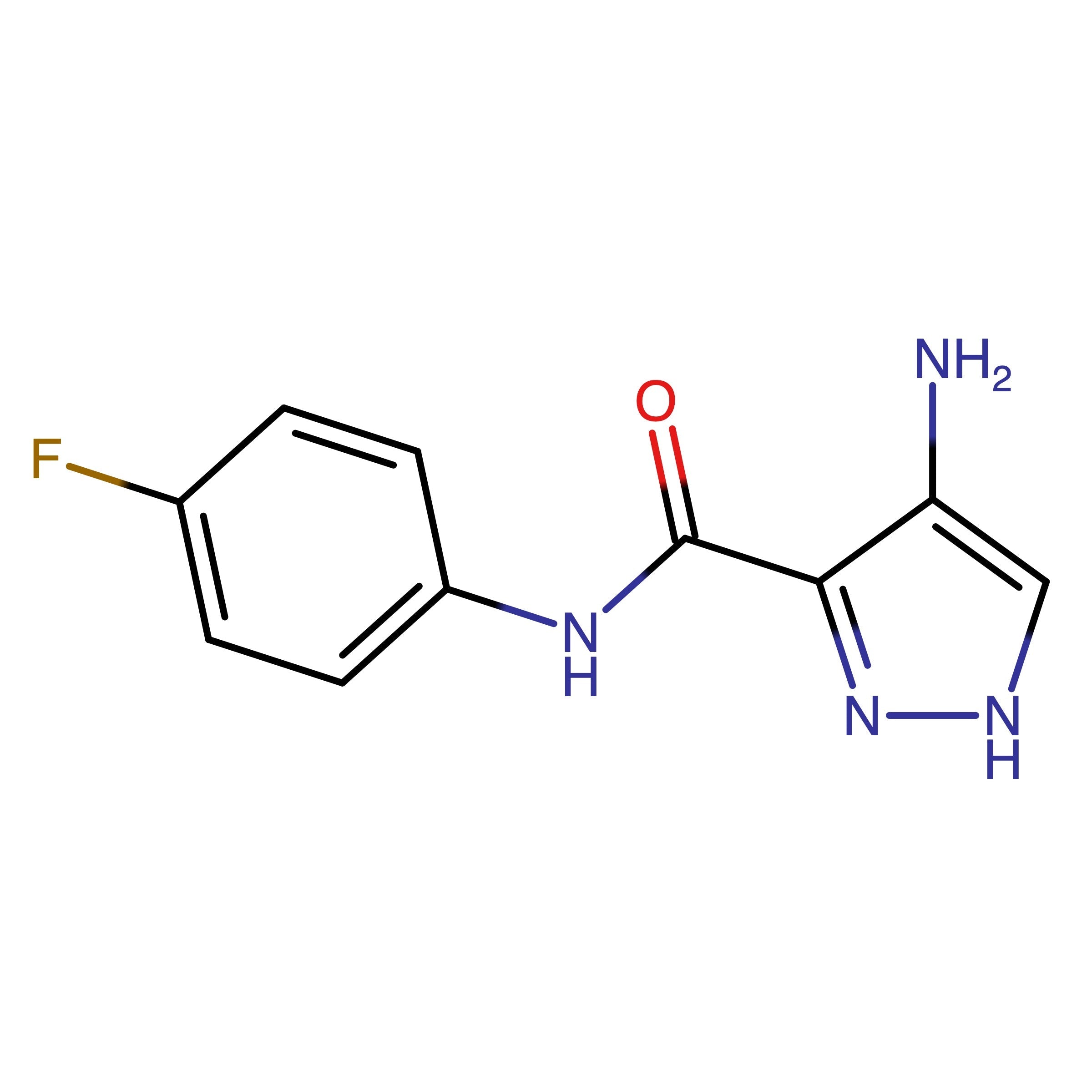 CAS RN 844443-72-7 | 4-Amino-N-(4-fluorophenyl)-1H-pyrazole-3-carboxamide