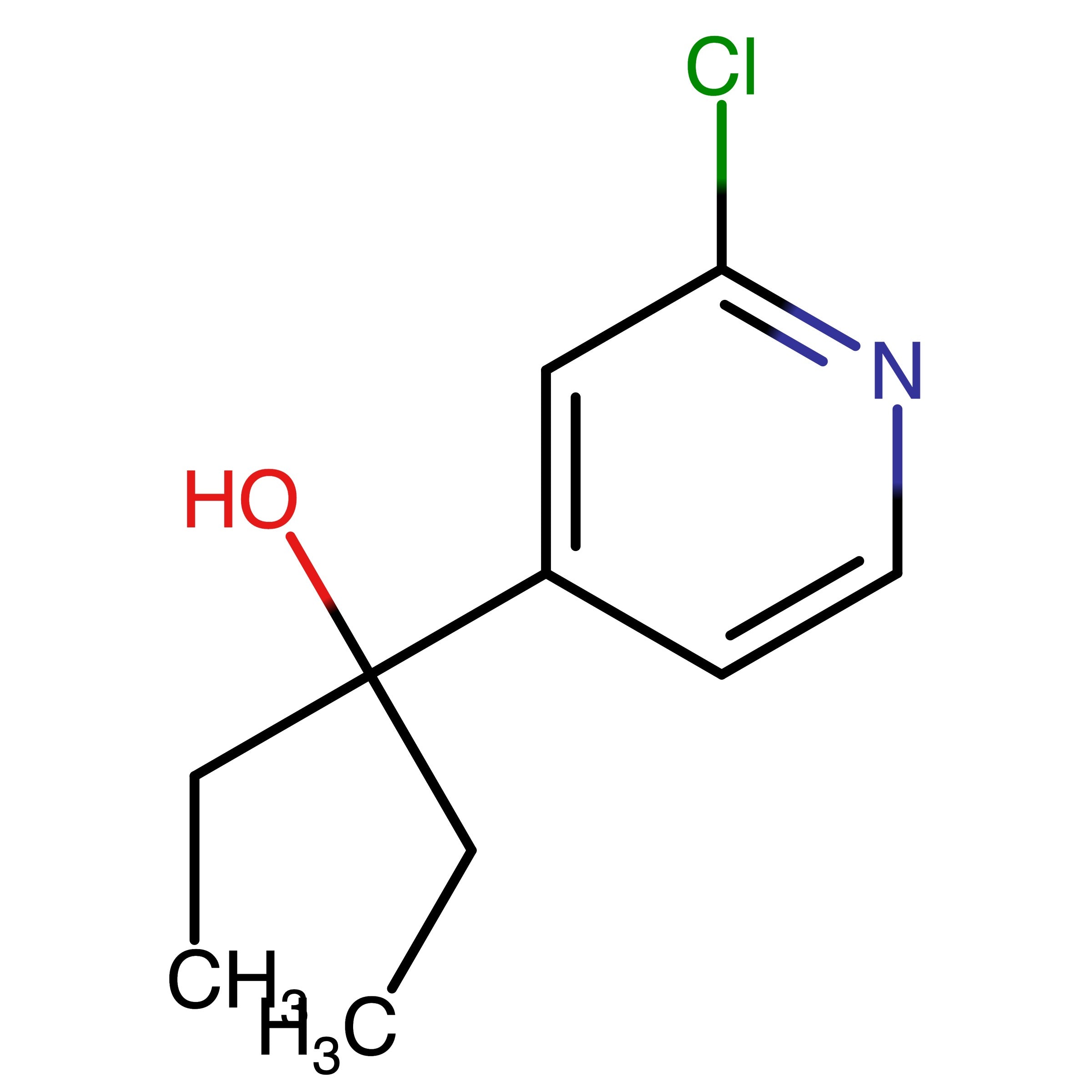 CAS RN 128071-99-8 | 3-(2-Chloropyridin-4-yl)pentan-3-ol